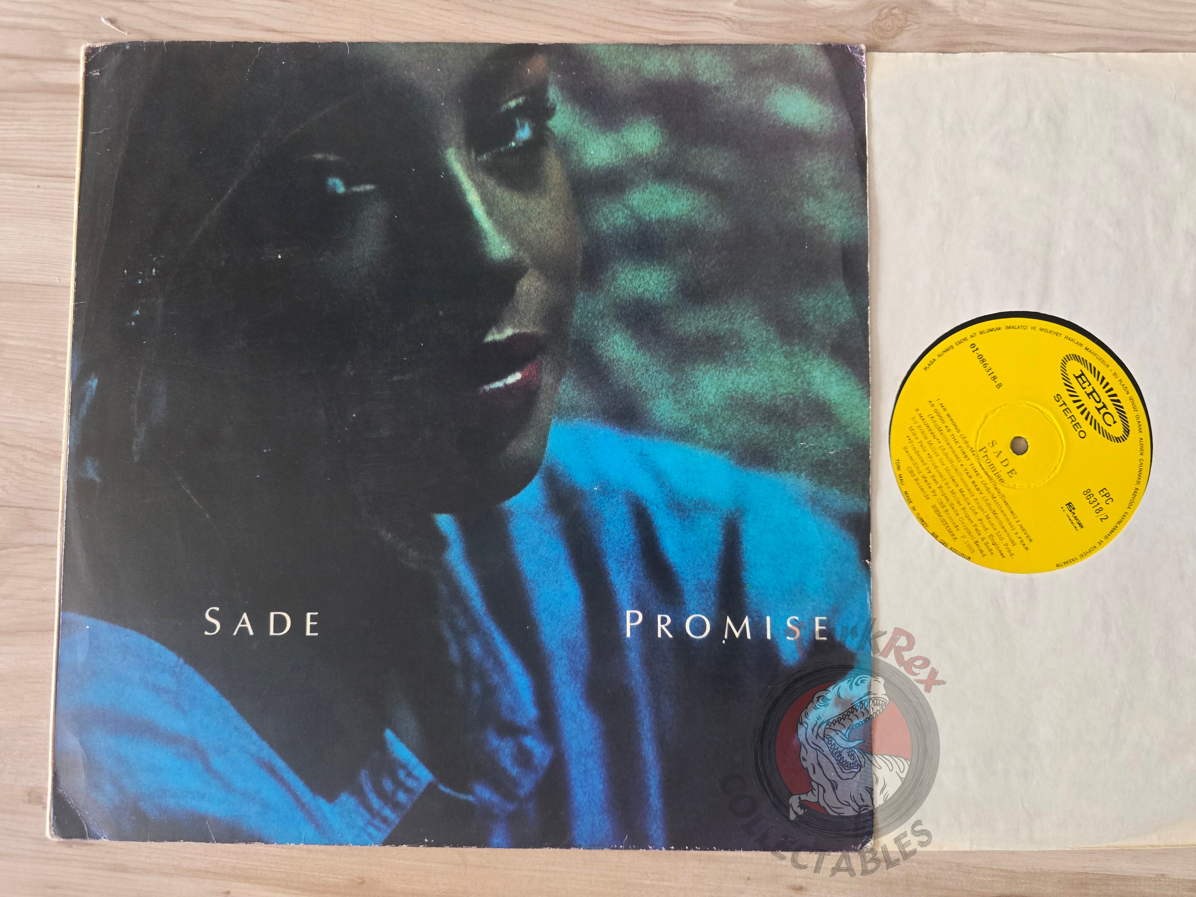 Sade – Promise Turkish Pressing Vinyl Turkey Edition