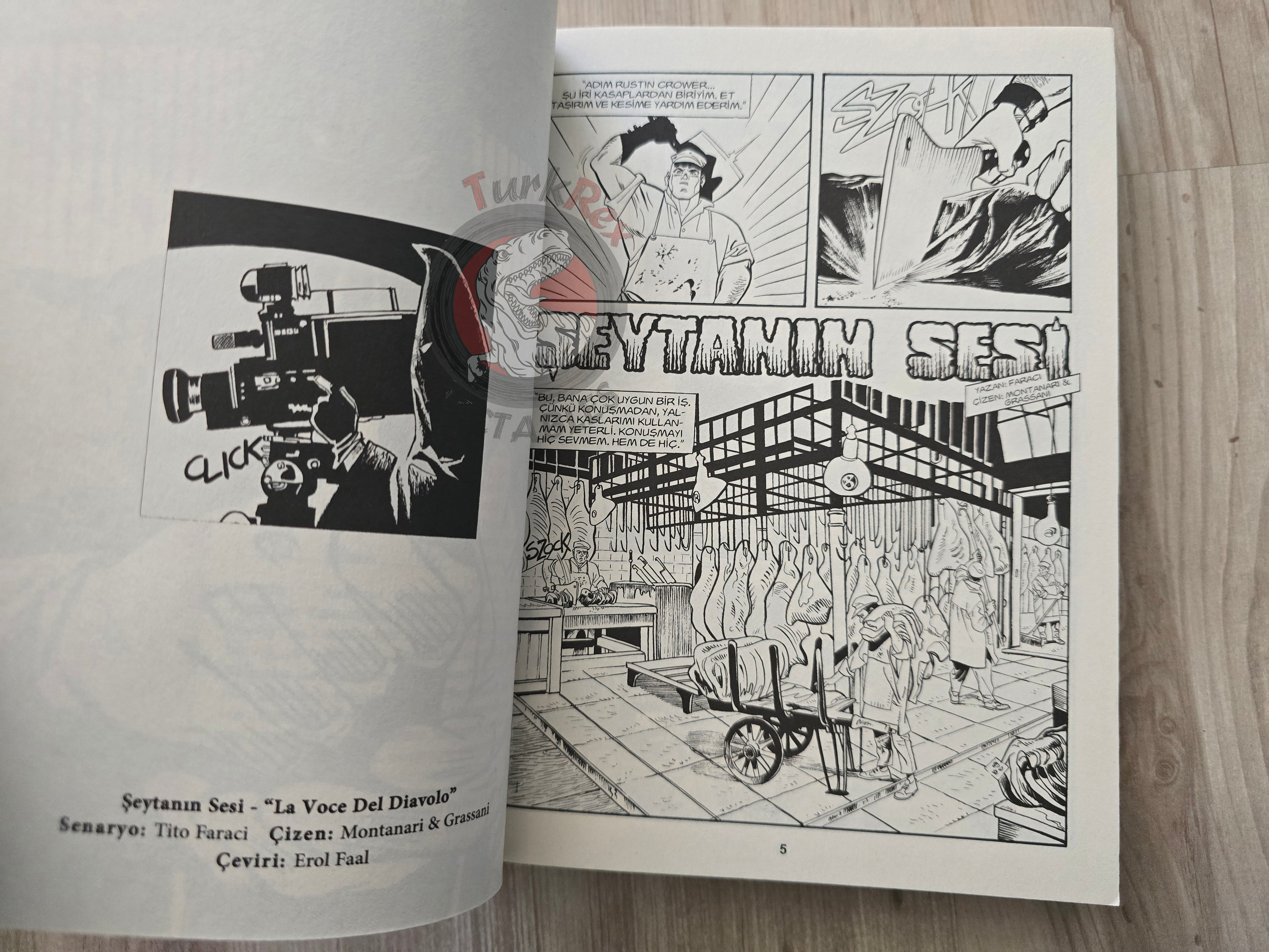 Dylan Dog Maxi #5 2013 Turkish Comic Turkey La voce del diavolo