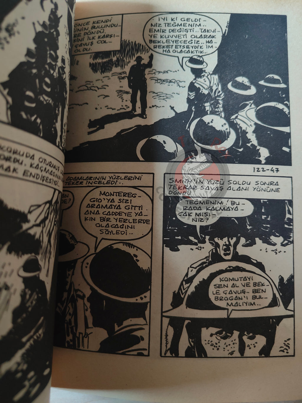 War Picture Library #3 1981 Turkish Comic Turkey WW2 stories