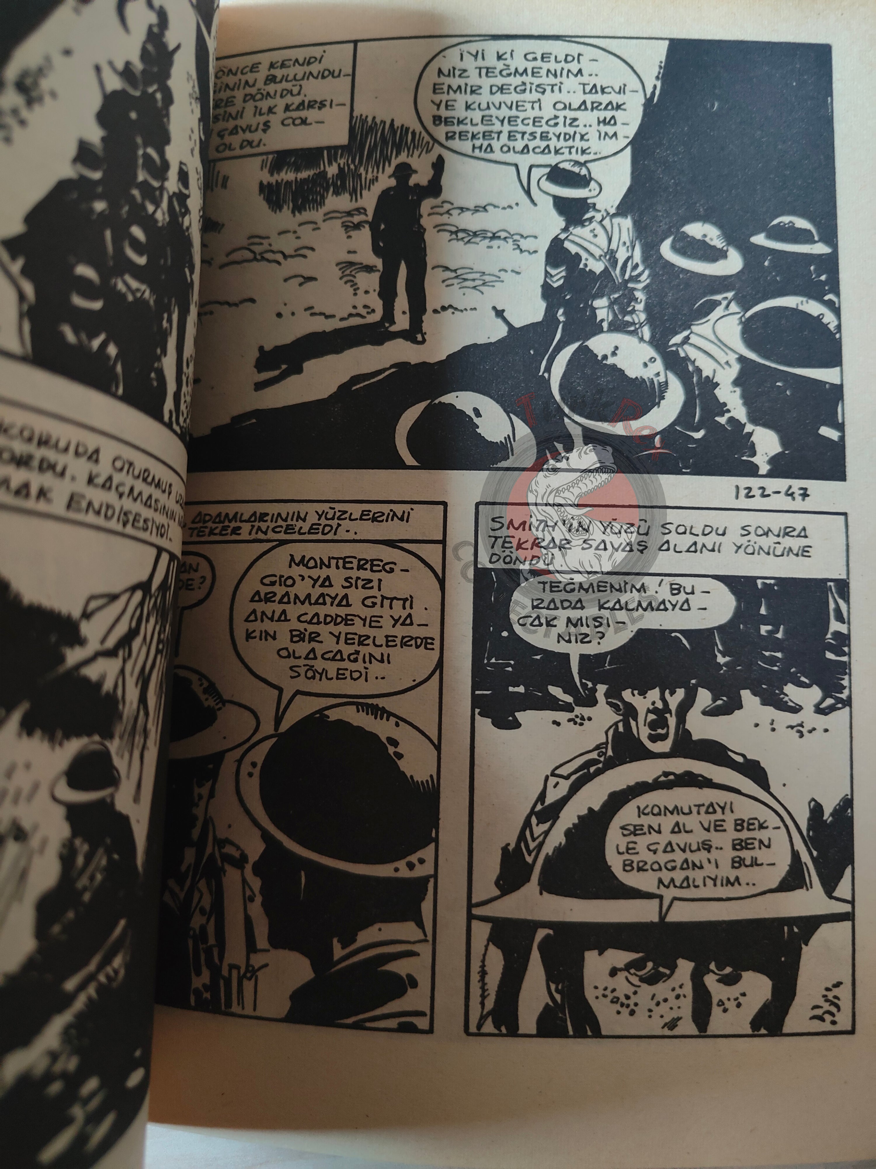 War Picture Library #3 1981 Turkish Comic Turkey WW2 stories