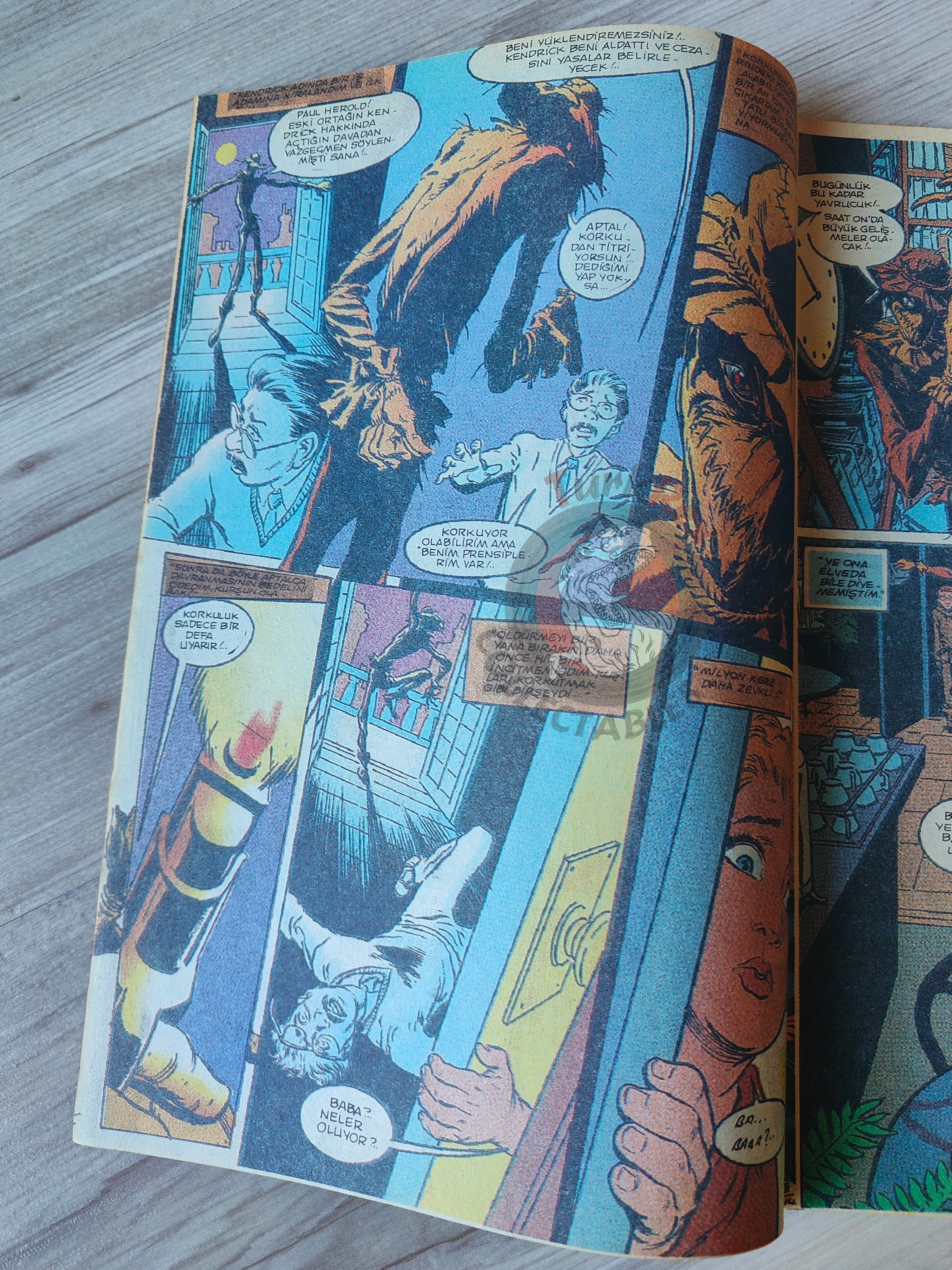 Batman: Knightfall #8 1996 Turkish Comic Turkey