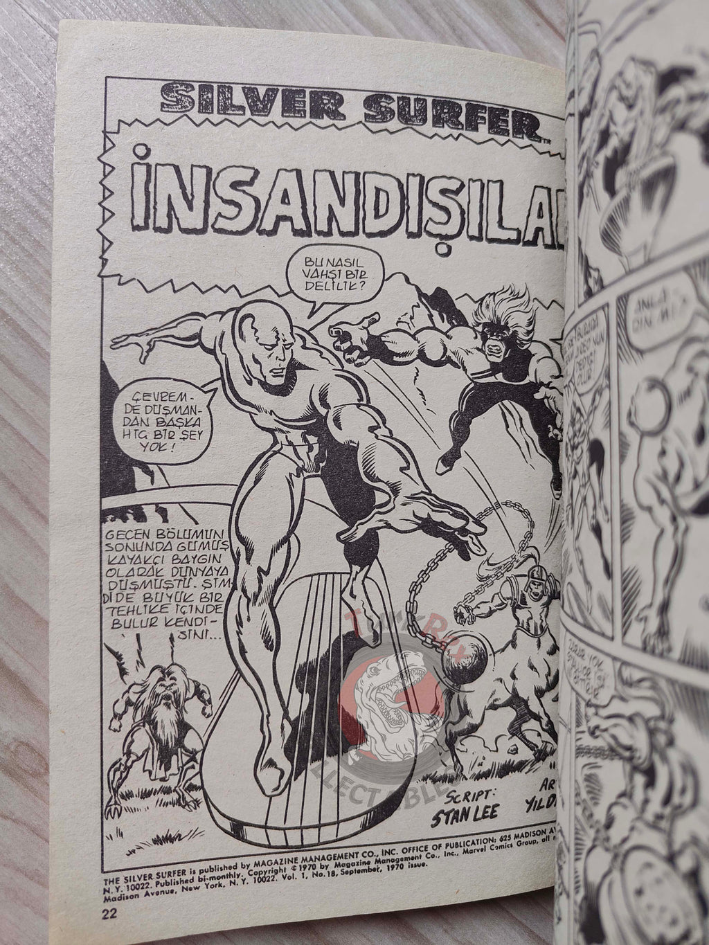 Silver Surfer #9 1988 Turkish Comic Turkey #17 #18 Fantasy Masterpieces #13 Fantastic Four #48