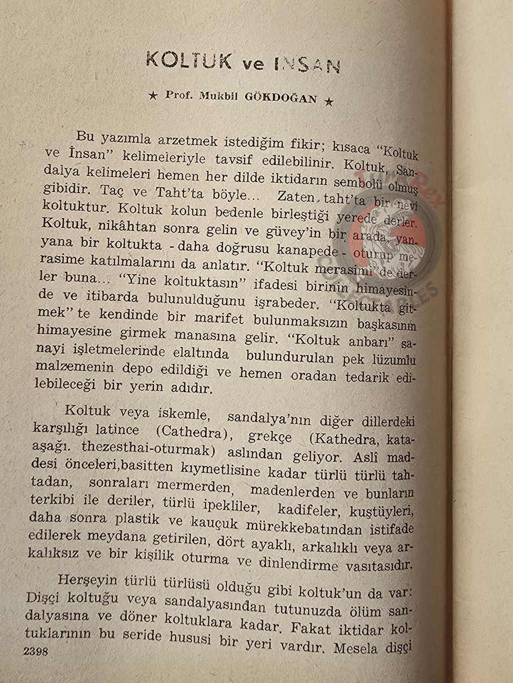 Turkish Freemasonry Masonic Journal 1962 Magazine Masonic Masons of Turkey