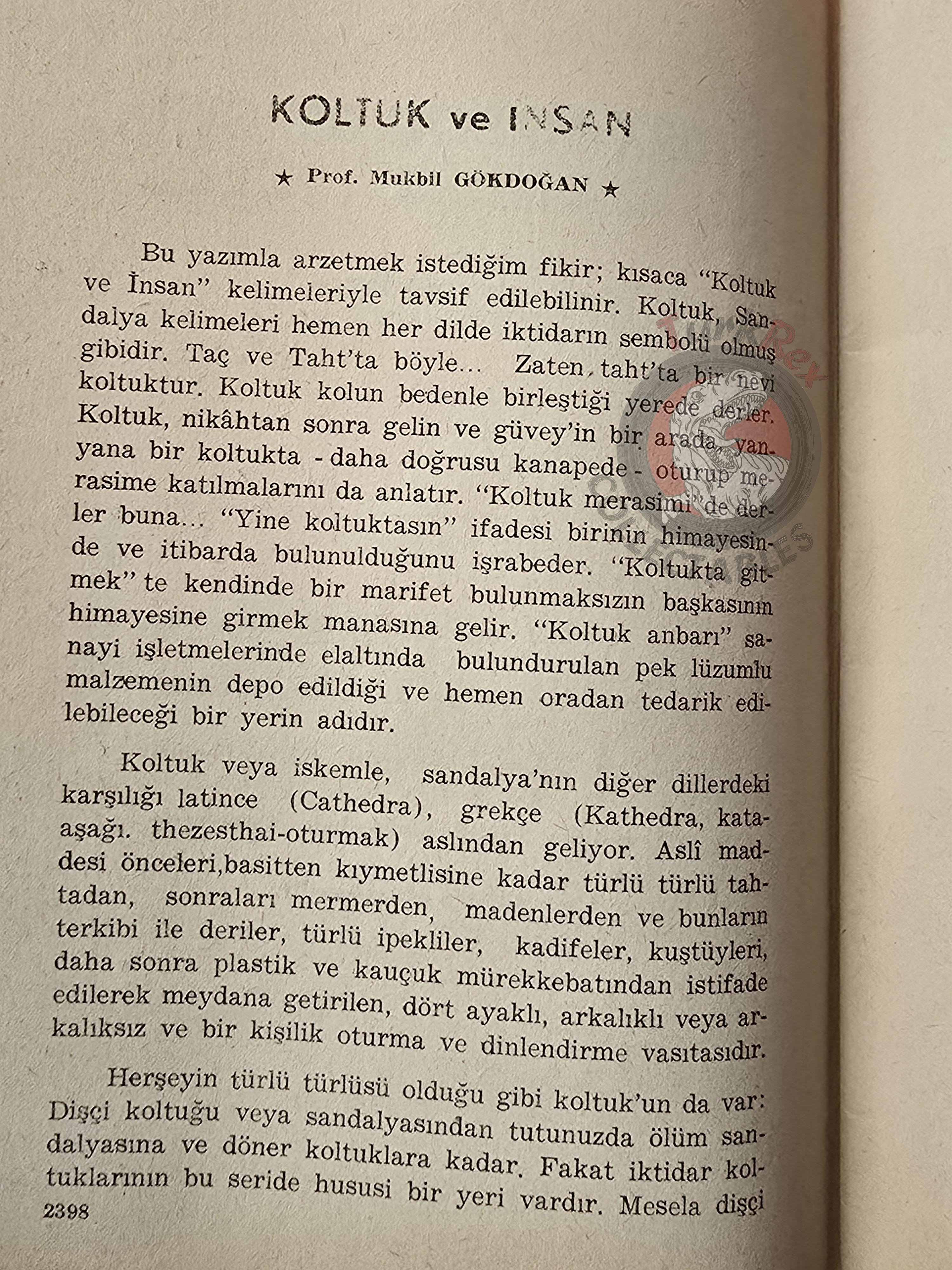 Turkish Freemasonry Masonic Journal 1962 Magazine Masonic Masons of Turkey