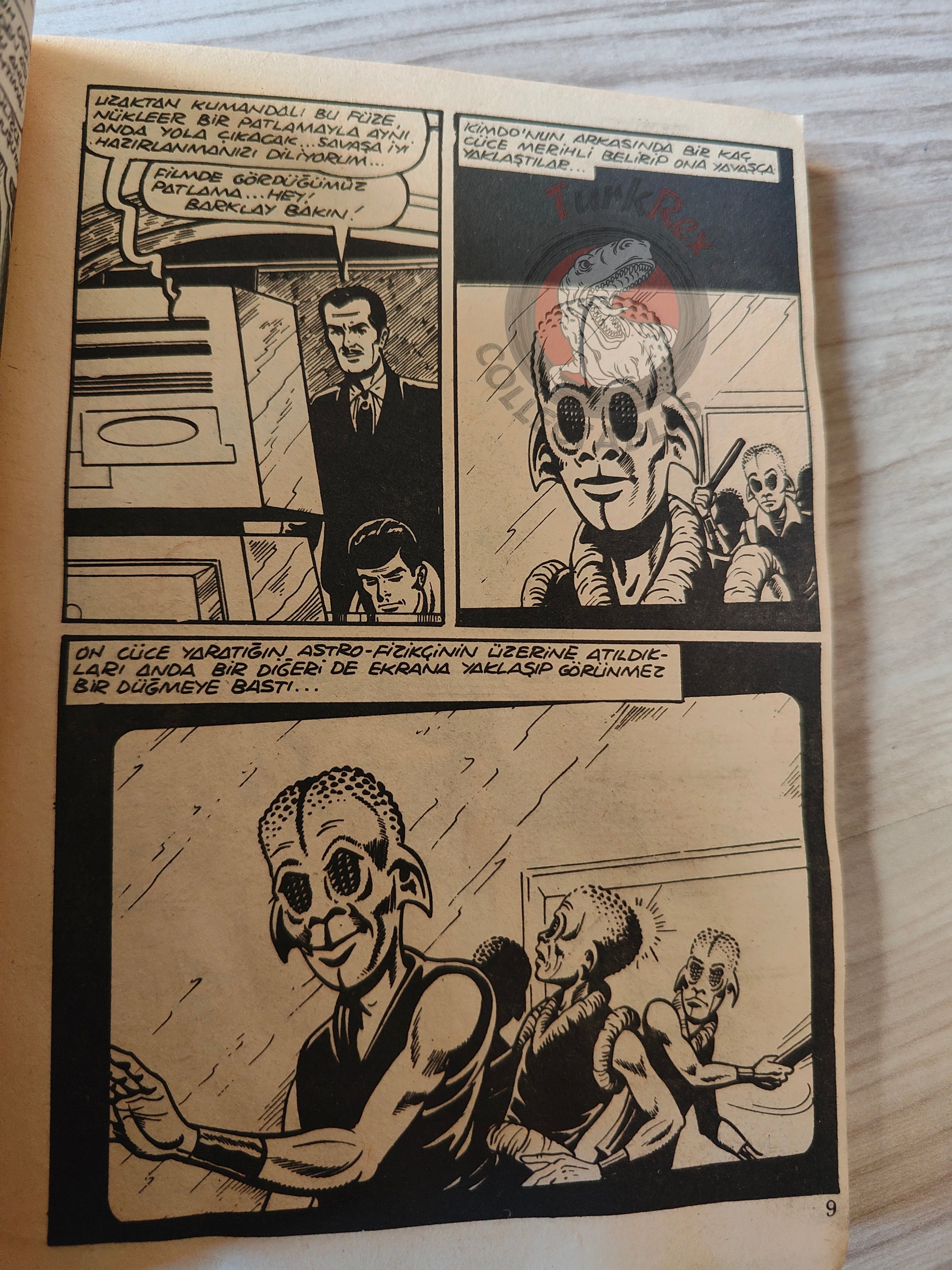 Uzay #2 1981 Turkish Comic Turkey Space Science Fiction