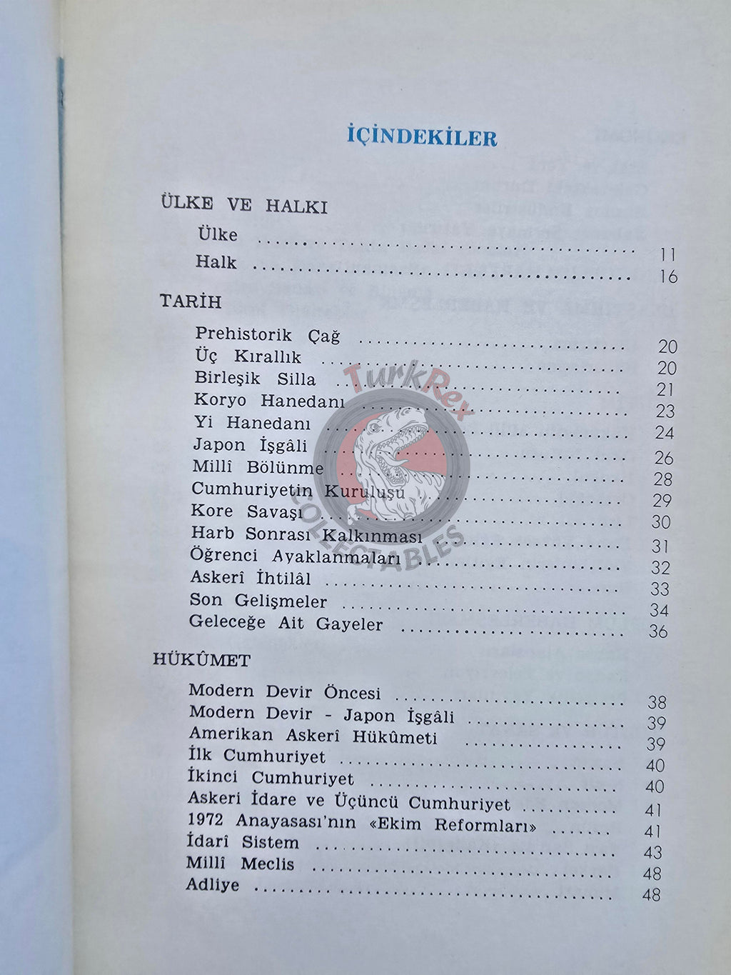 Facts About Korea 1974 Turkish Book Turkey Korean Information Service Korean War