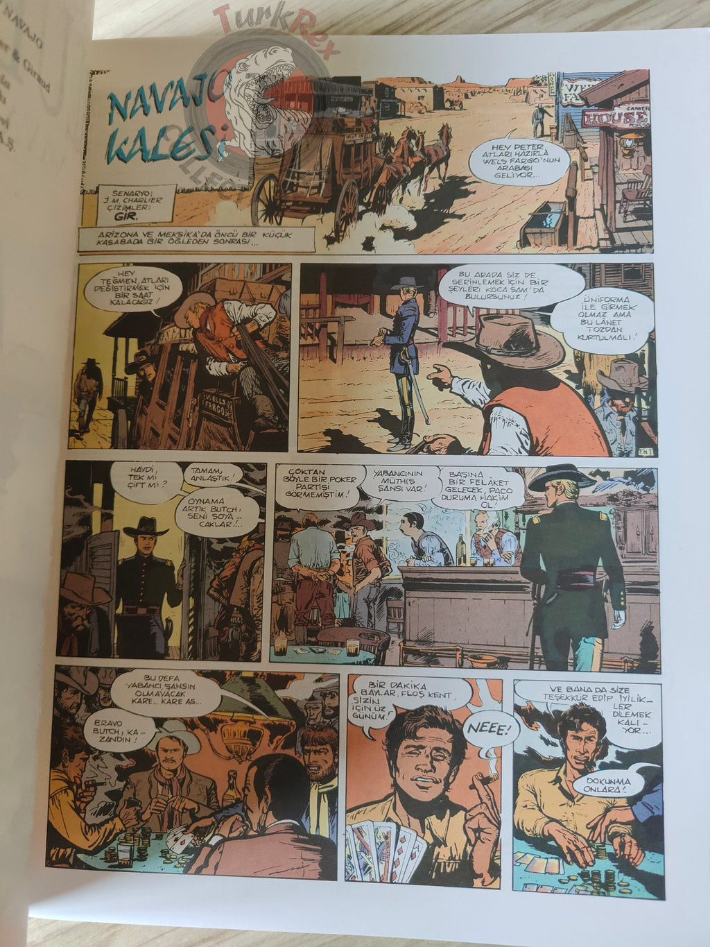 Blueberry #1 – Fort Navajo 2003 1st Edition Turkish Comic Turkey