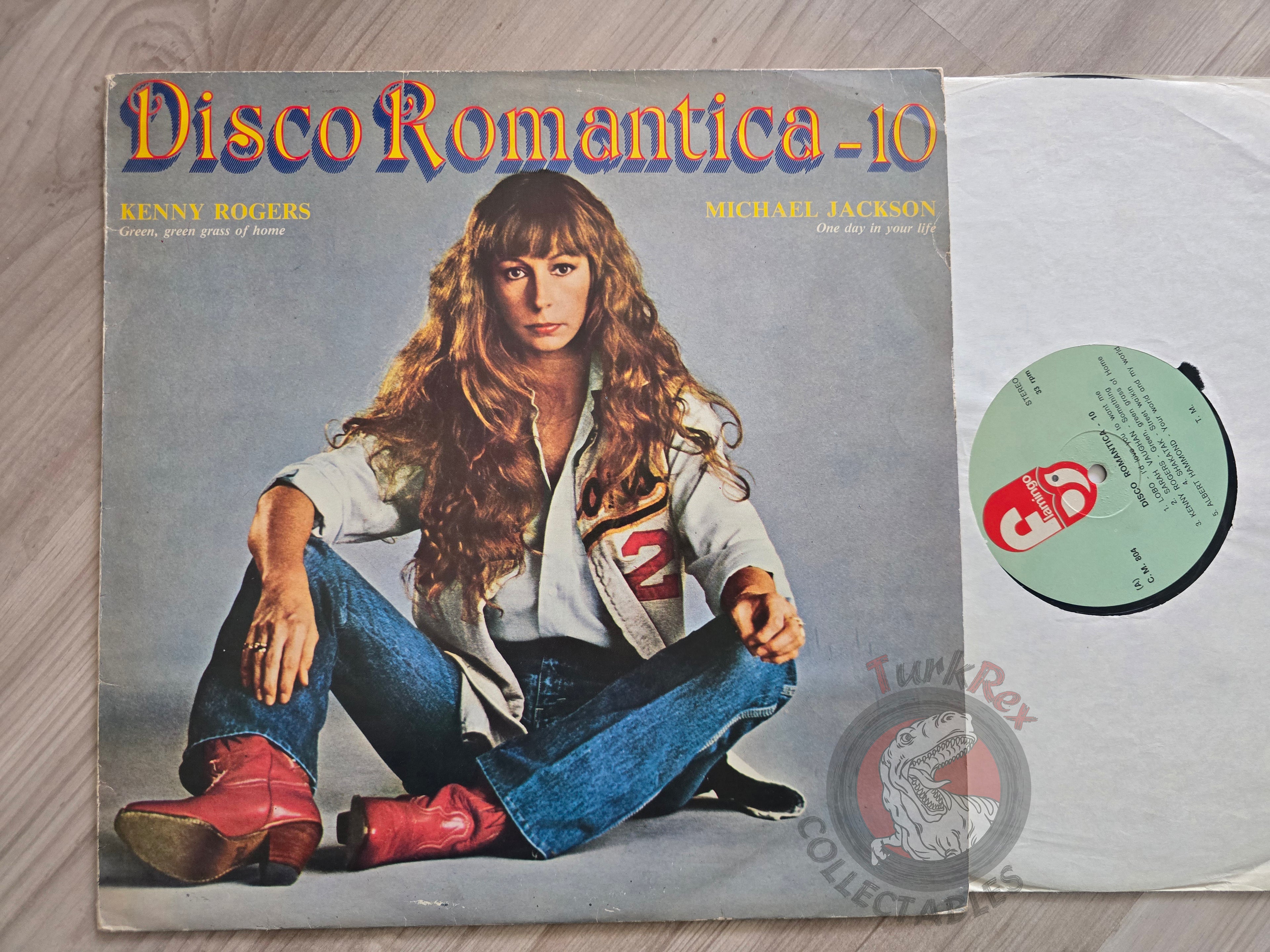 Various – Disco Romantica 10 Turkish Pressing Vinyl Turkey Edition Michael Jackson