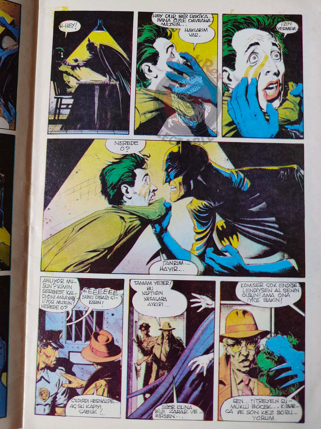 Batman: Digital Justice 1990s Turkish Comic Turkey