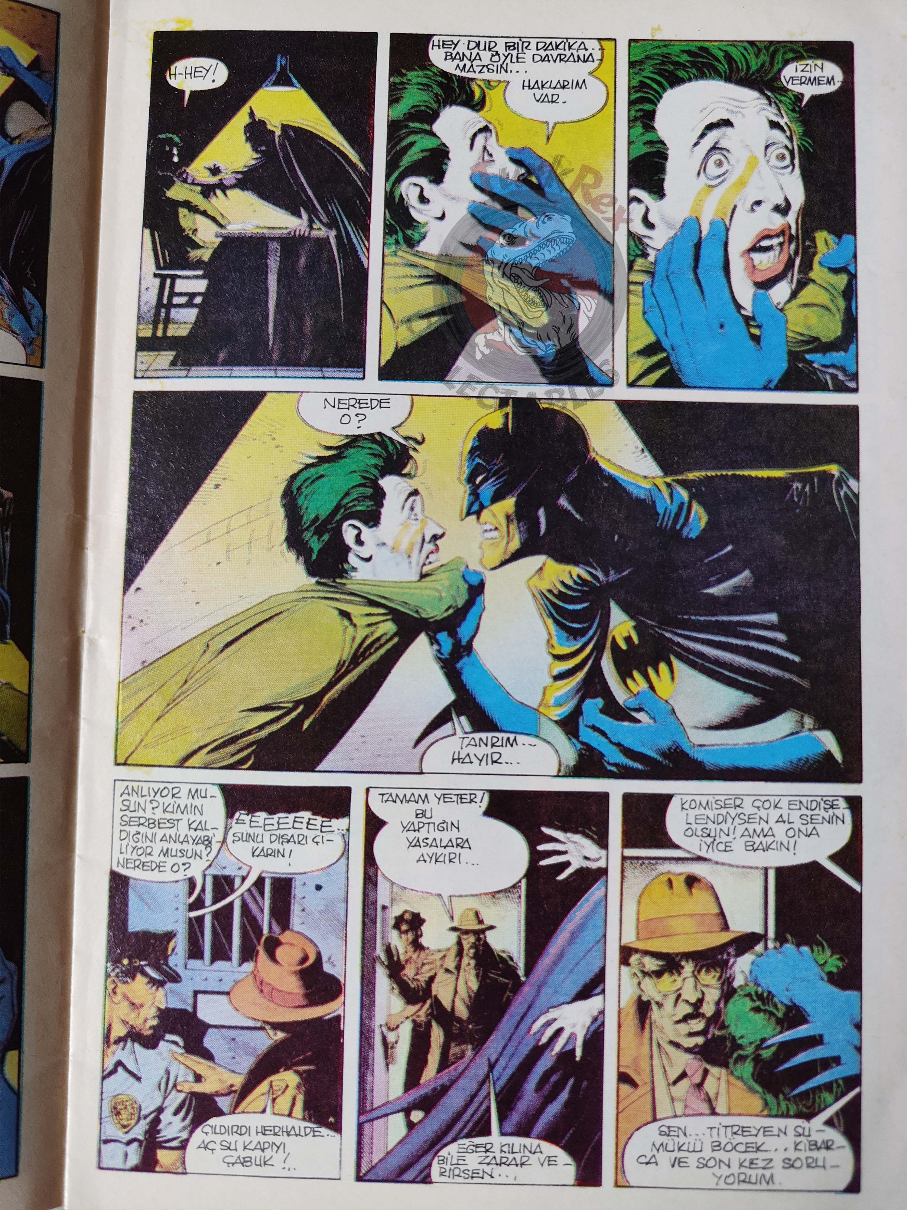 Batman: Digital Justice 1990s Turkish Comic Turkey