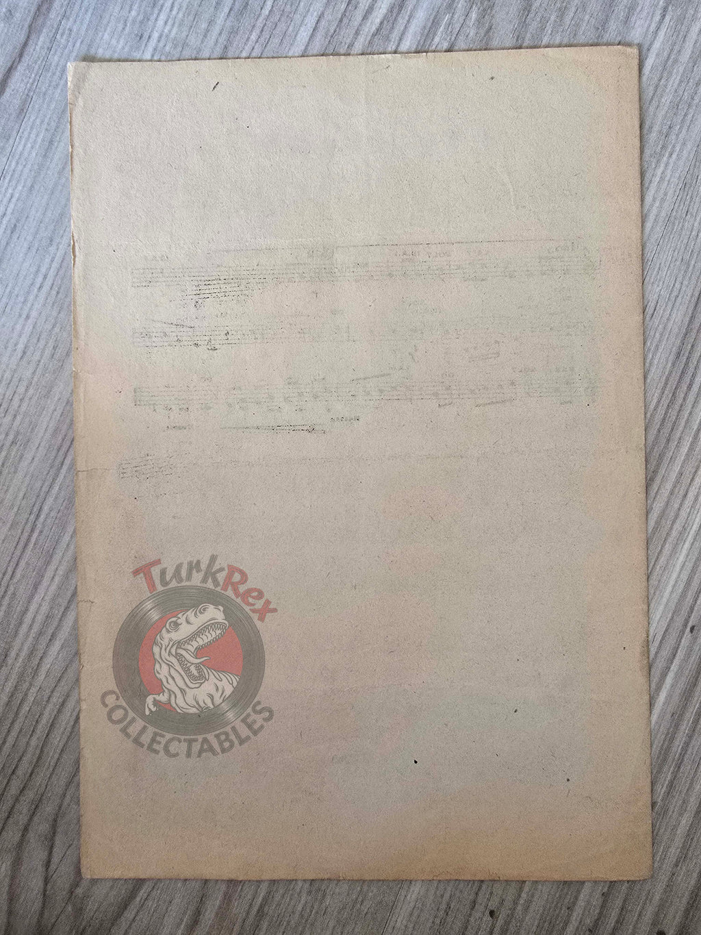 Roberto Lorano – Camino Verde  Turkish Vintage Musical Notes Sheet Turkey