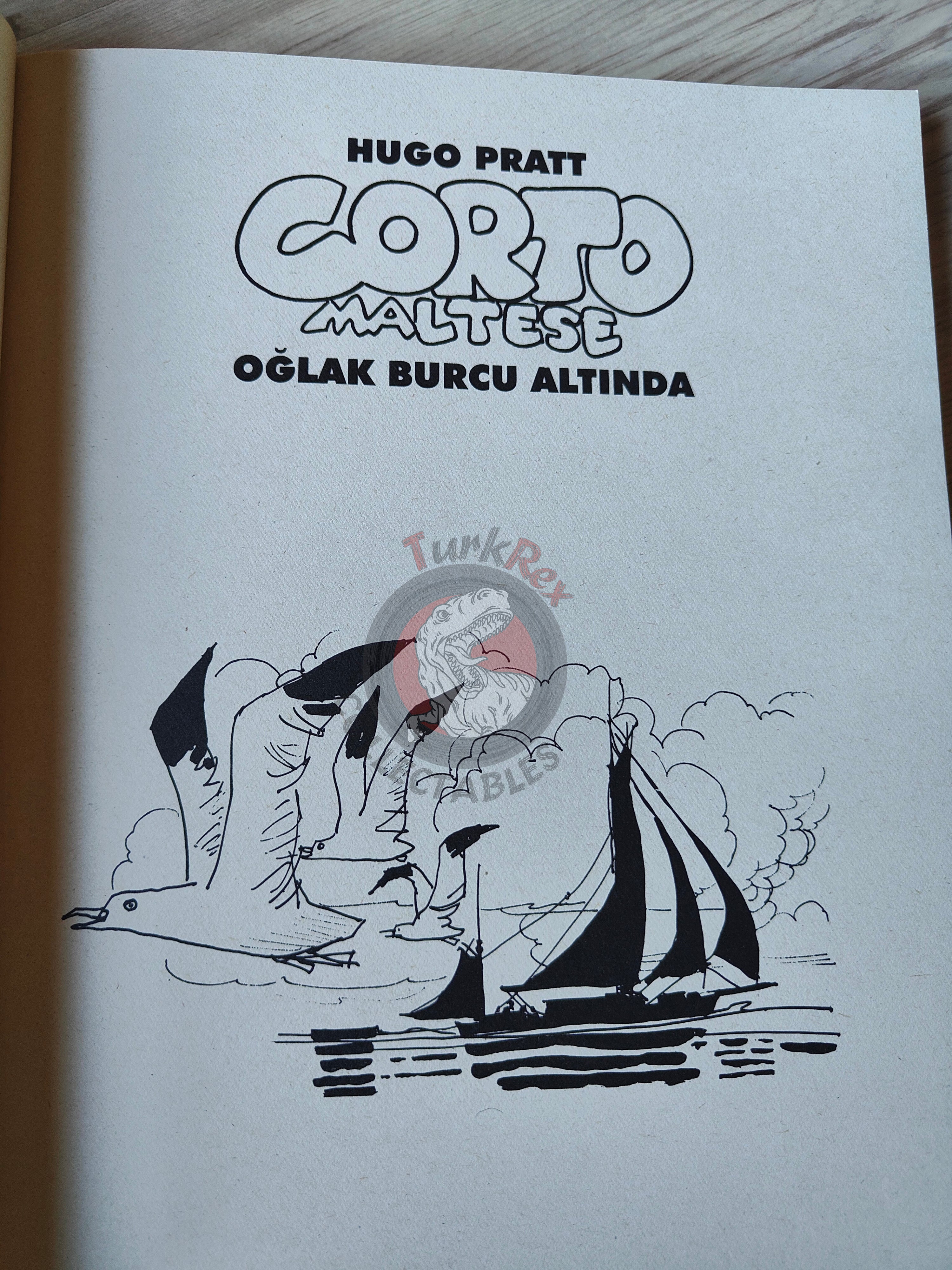 Corto Maltese – Sous le signe du Capricorne Turkish Comic Turkey