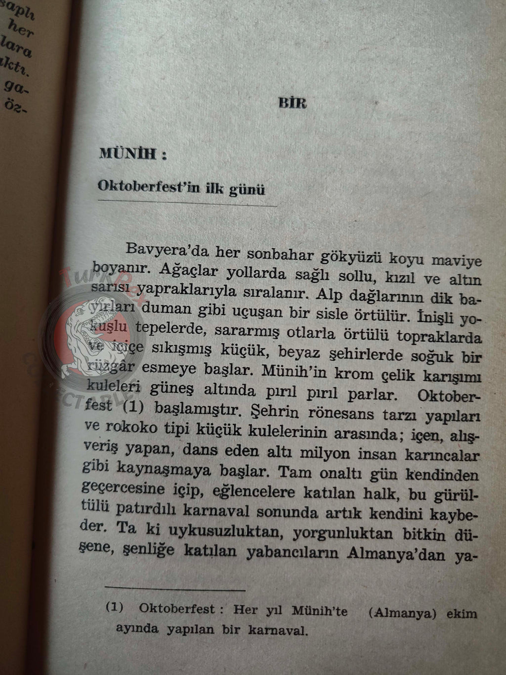 Frank De Felitta – Oktoberfest 1974 1st Turkish Book Turkey