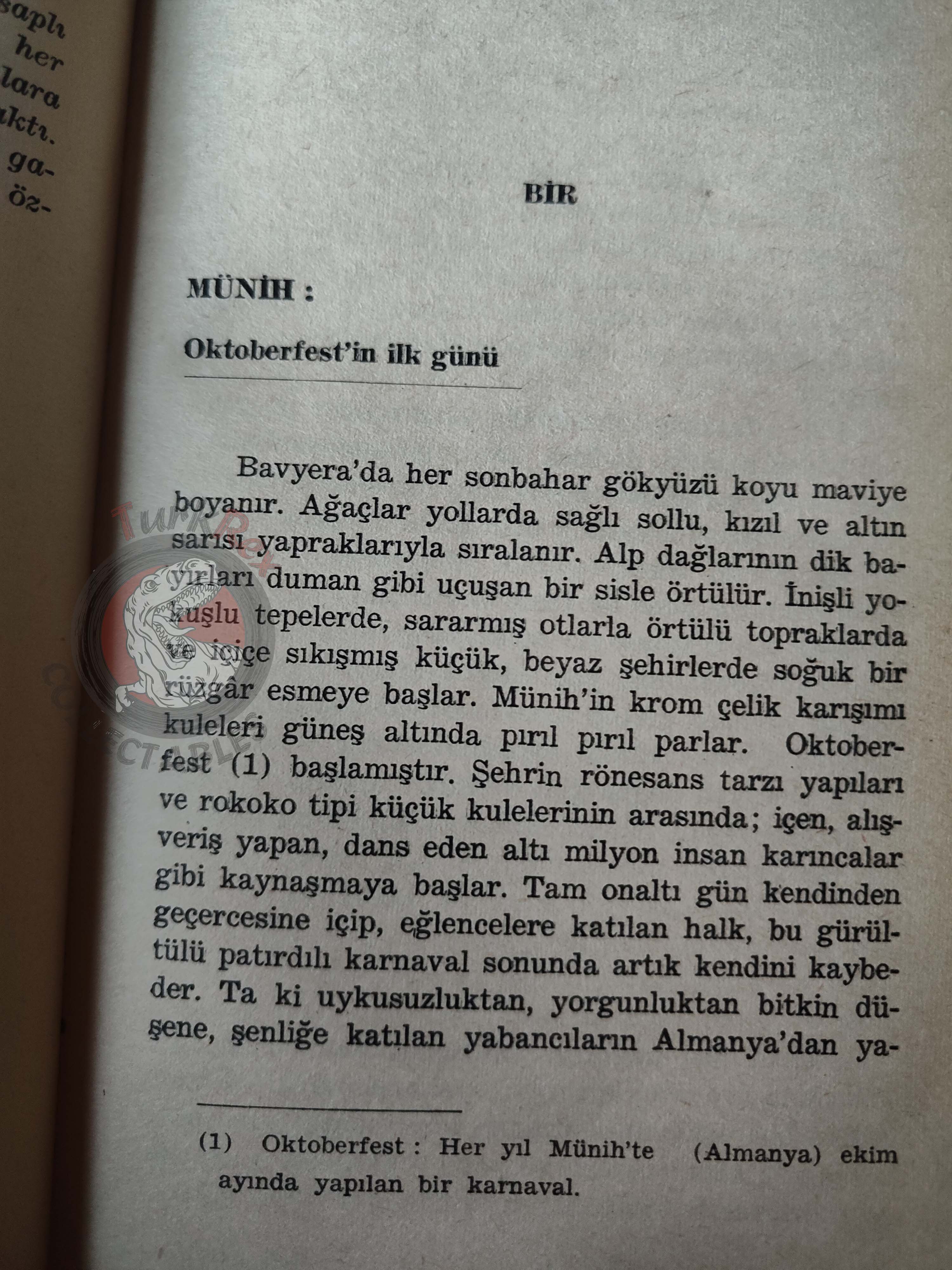 Frank De Felitta – Oktoberfest 1974 1st Turkish Book Turkey