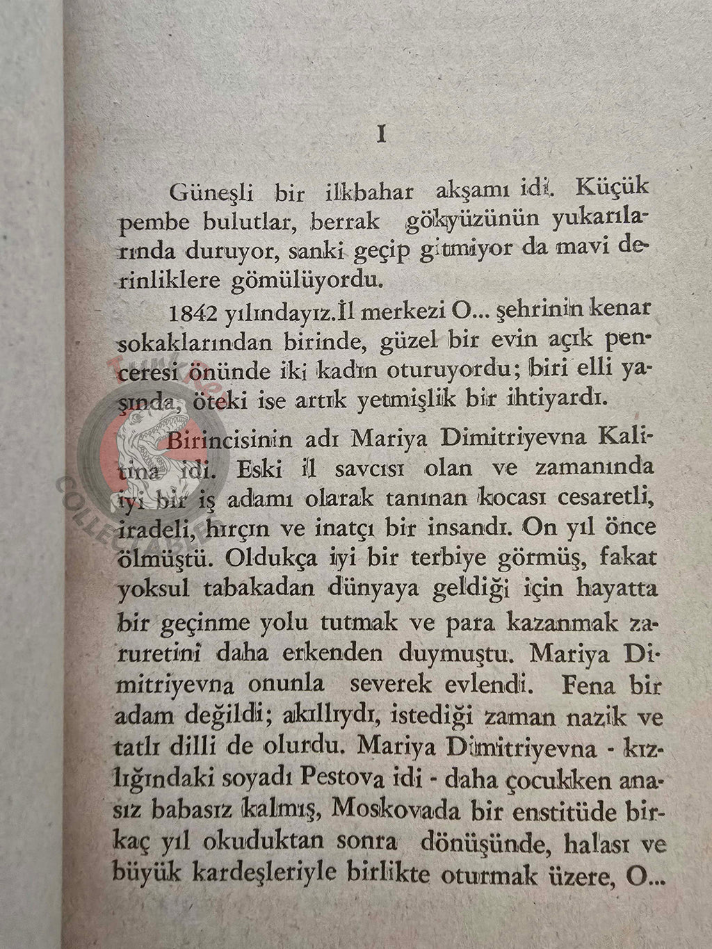 Ivan Turgenev – Home of the Gentry 1946 1st Turkish Book Turkey