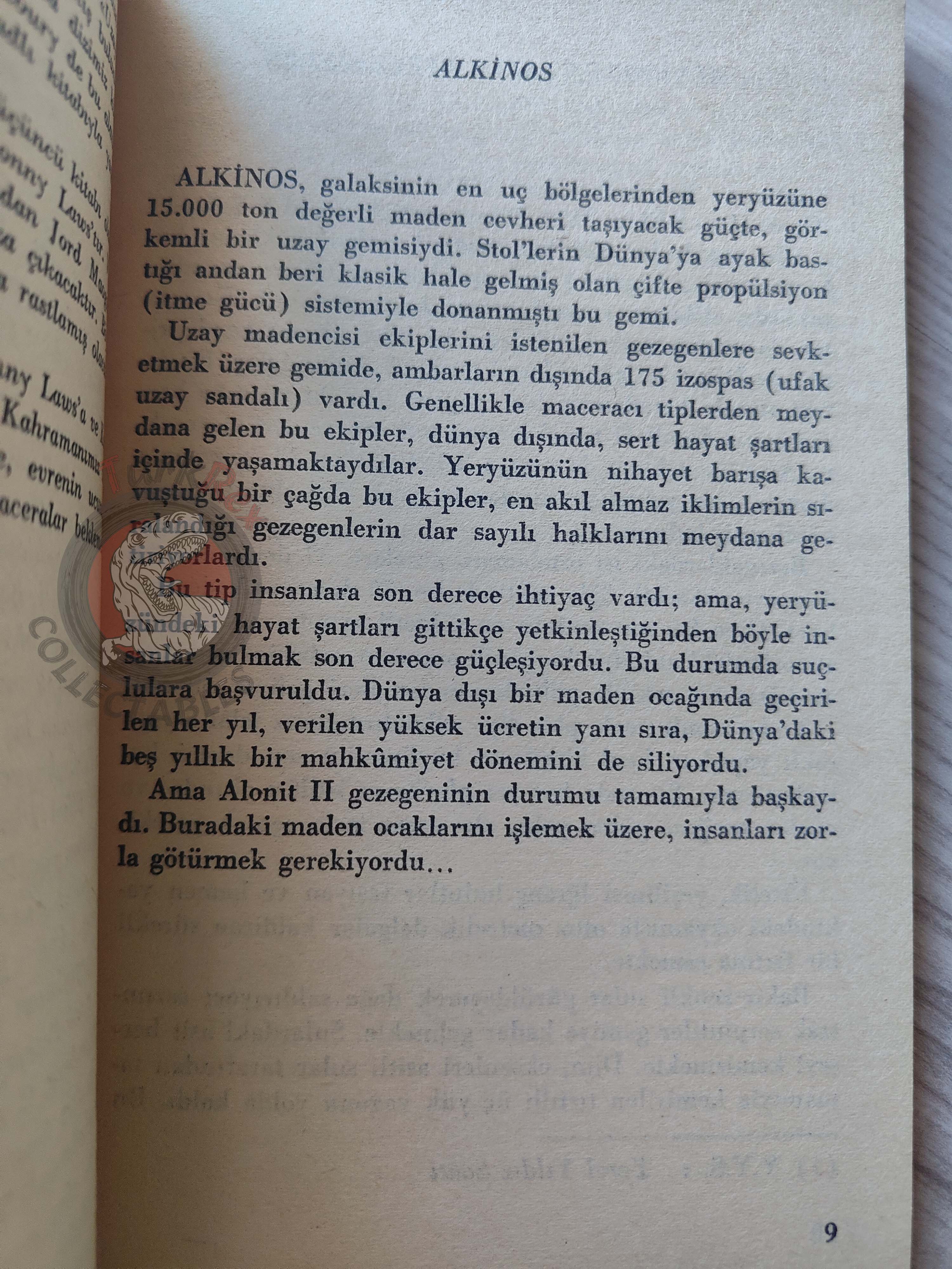 Ronny Laws – Les Naufragés de l’Alkinoos 1984 1st Turkish Book Turkey Louis Thirion