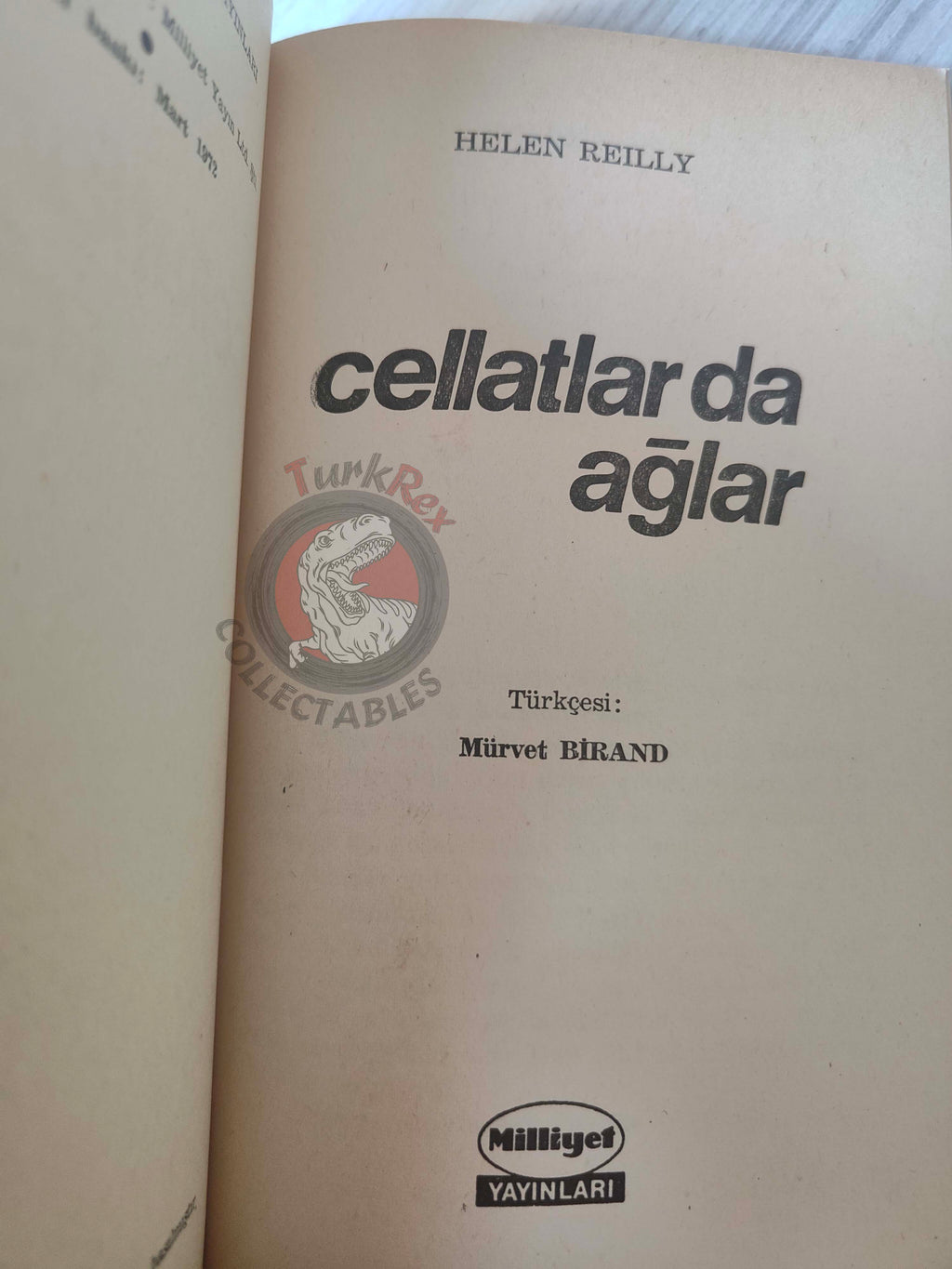 Helen Reilly – The Farm House 1972 1st Turkish Book Turkey