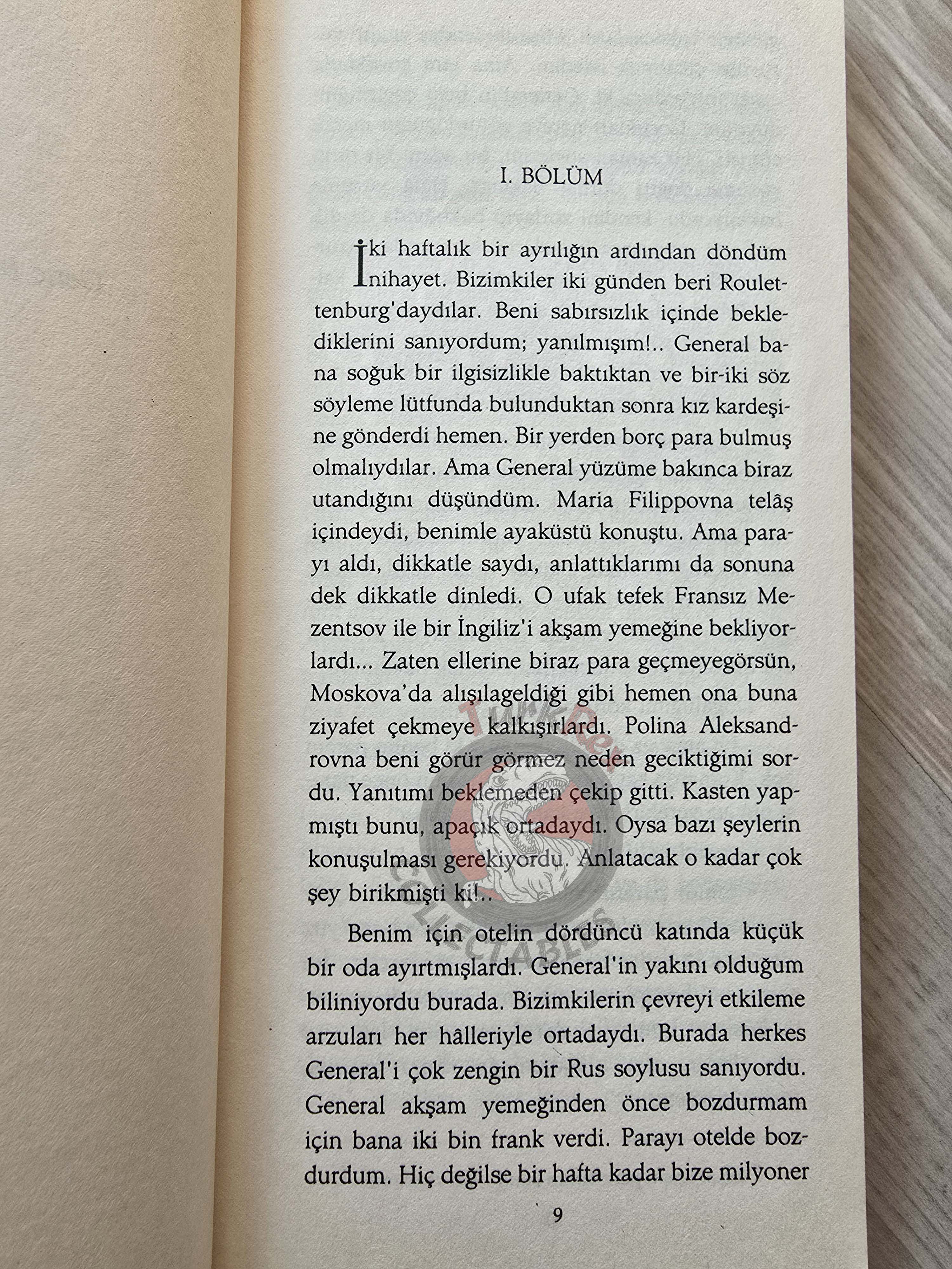 Fyodor Dostoyevsky – The Gambler 2004 Turkish Book Turkey
