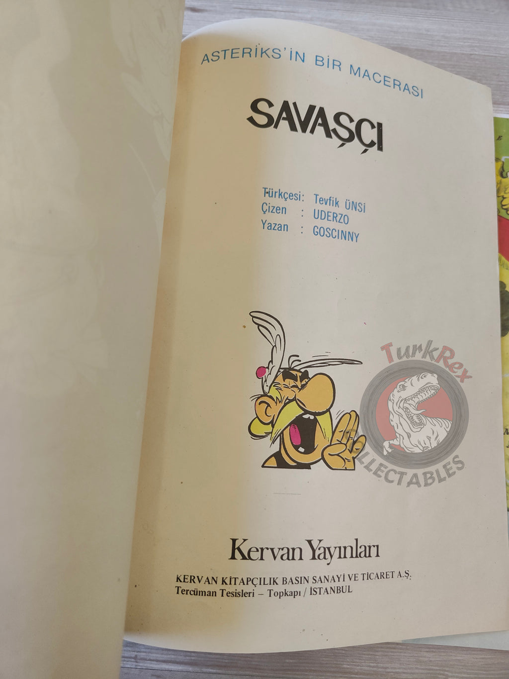 Asterix – Asterix and the Banquet 1981 Turkish Edition Comic Turkey