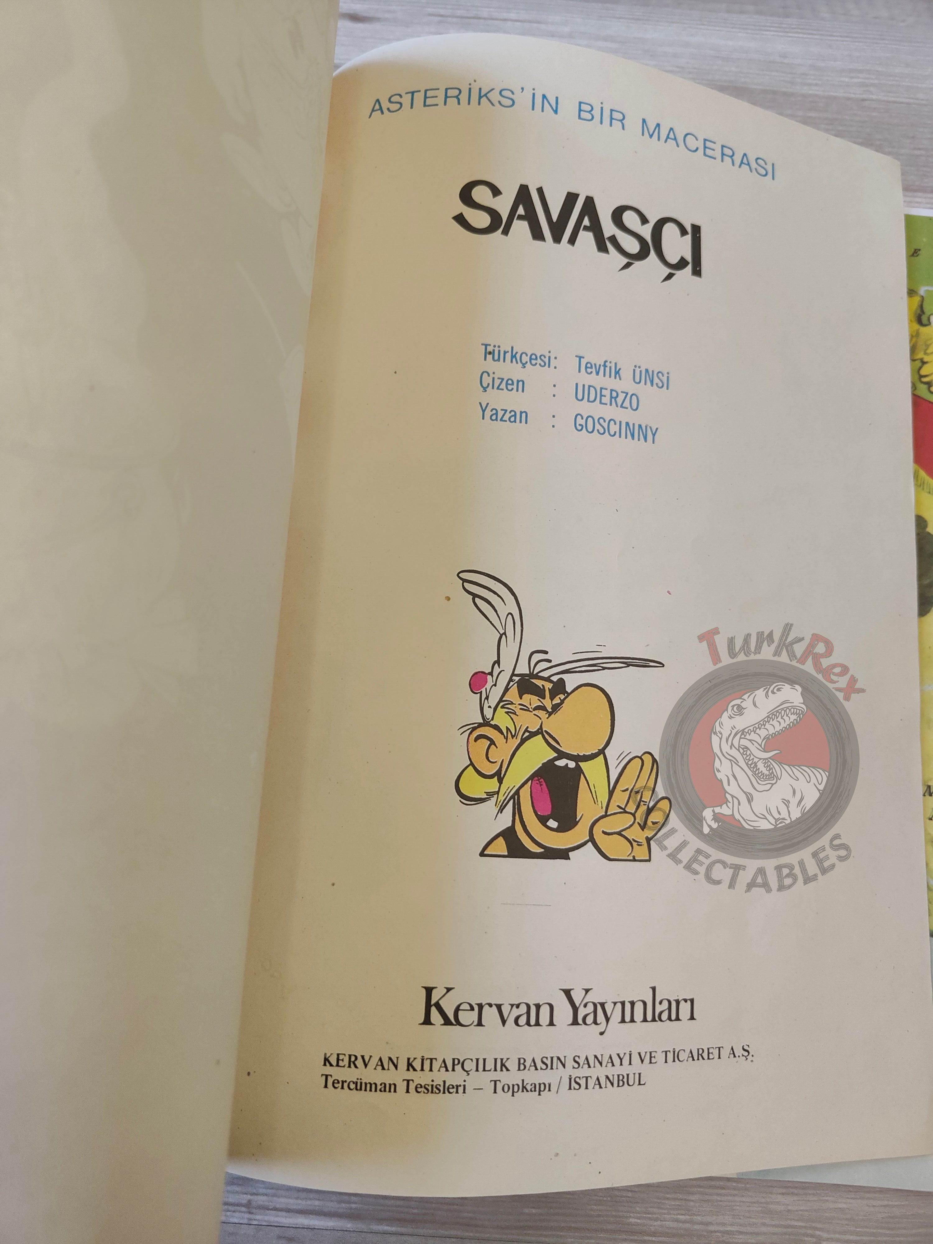 Asterix – Asterix and the Banquet 1981 Turkish Edition Comic Turkey