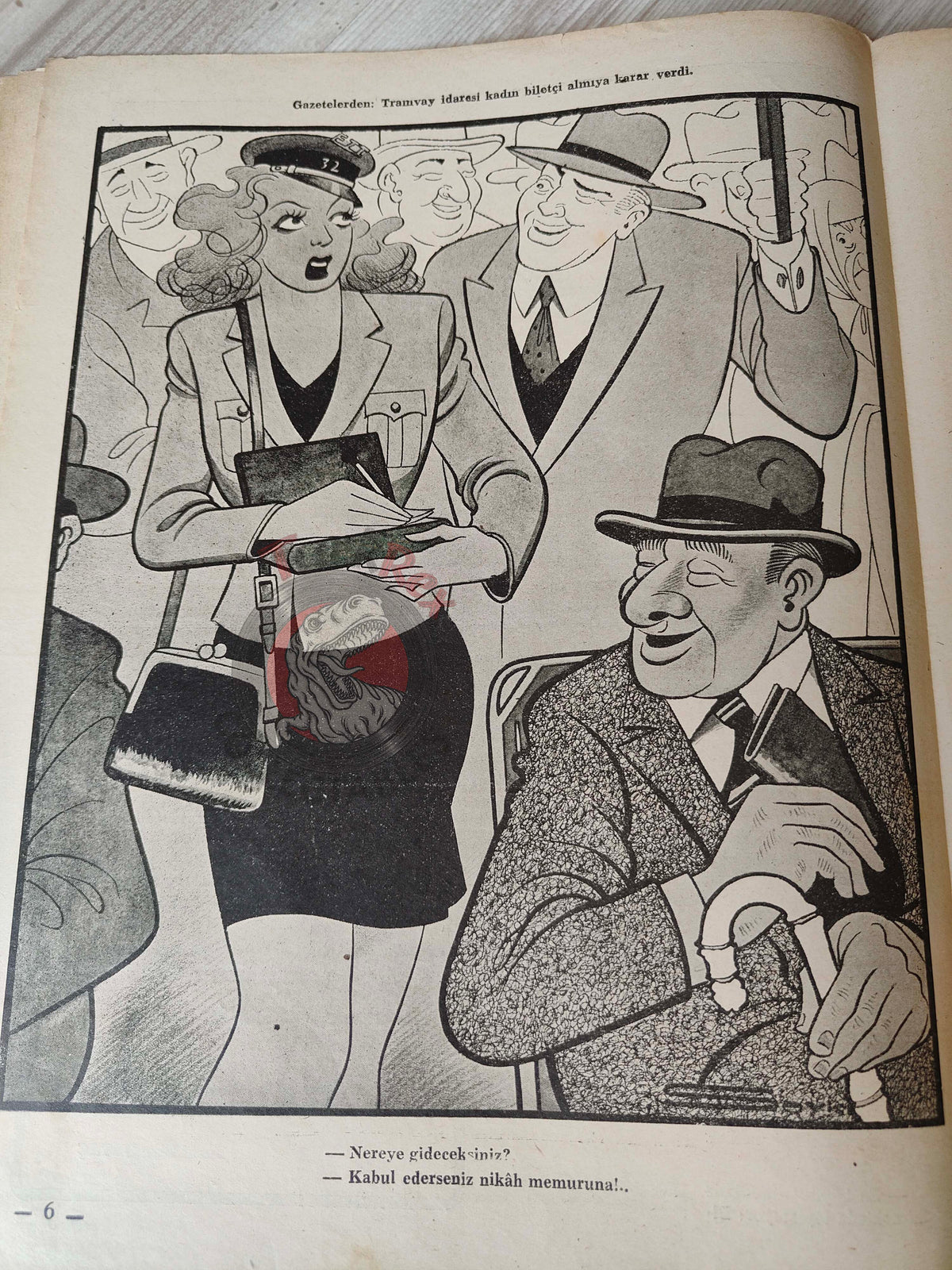 Akbaba 1943 Humor Magazine Turkish Turkey Germany Russia WW2 era Japan Bulgaria