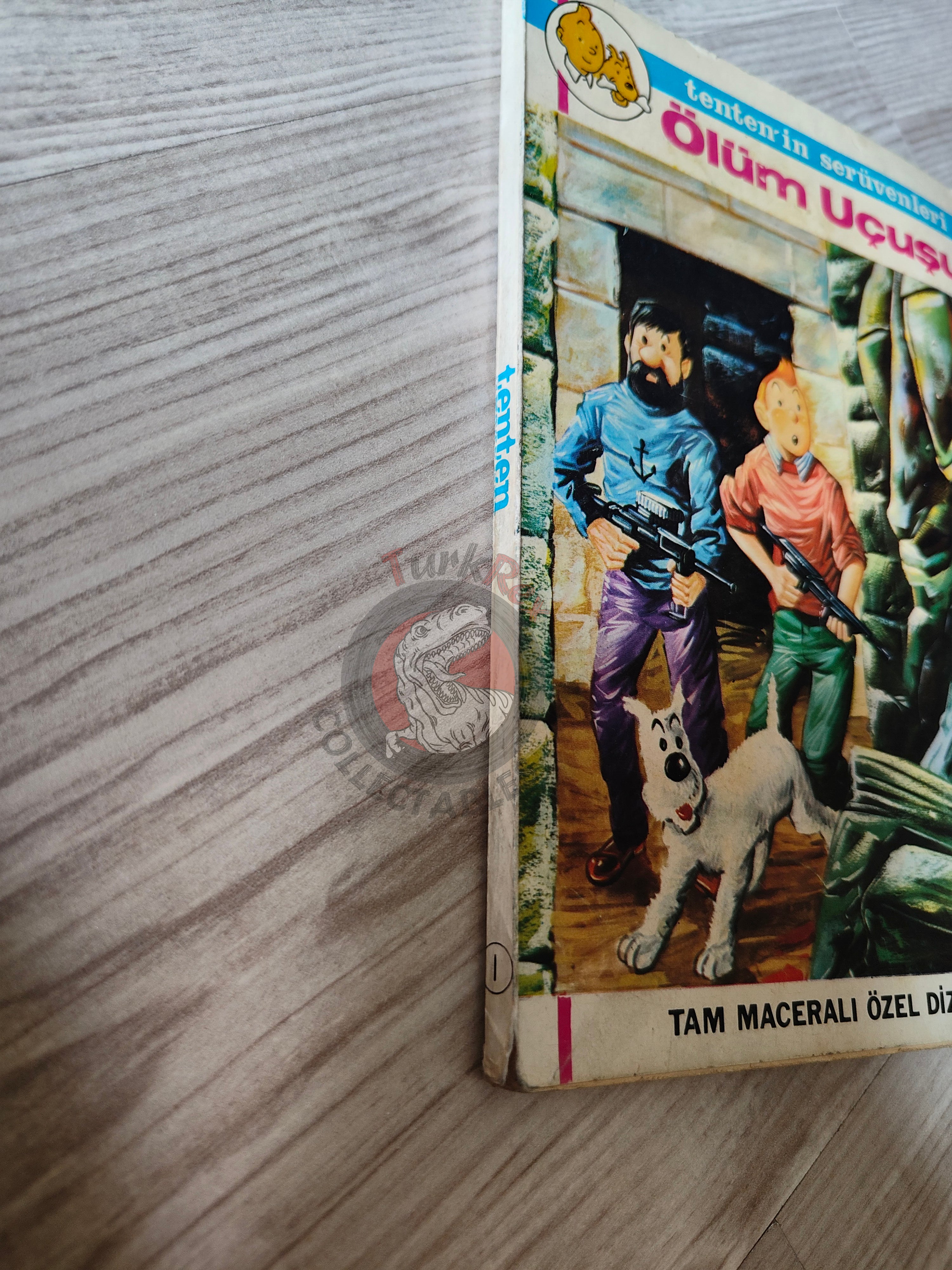 Tintin – Flight 714 to Sydney  early 1980s Turkish Edition Comic Turkey