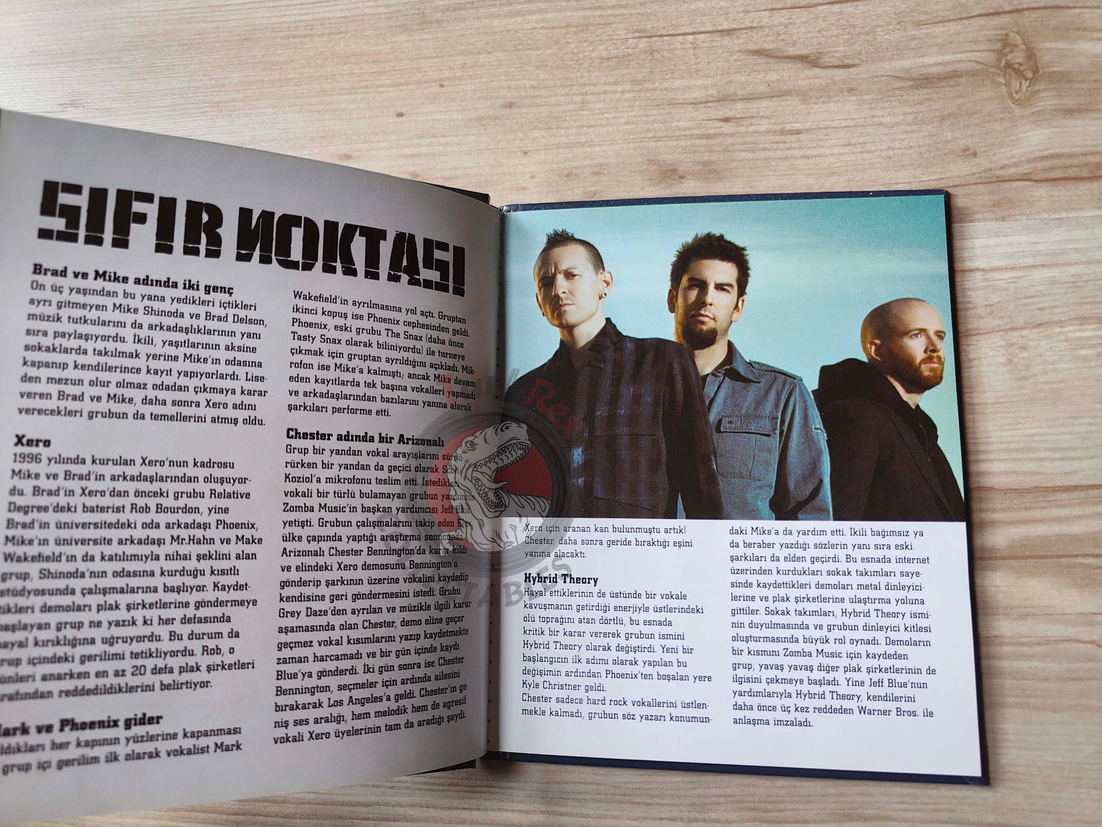 Linkin Park Biography Book 2007 HC 1st by Turkish Writer Book Turkey