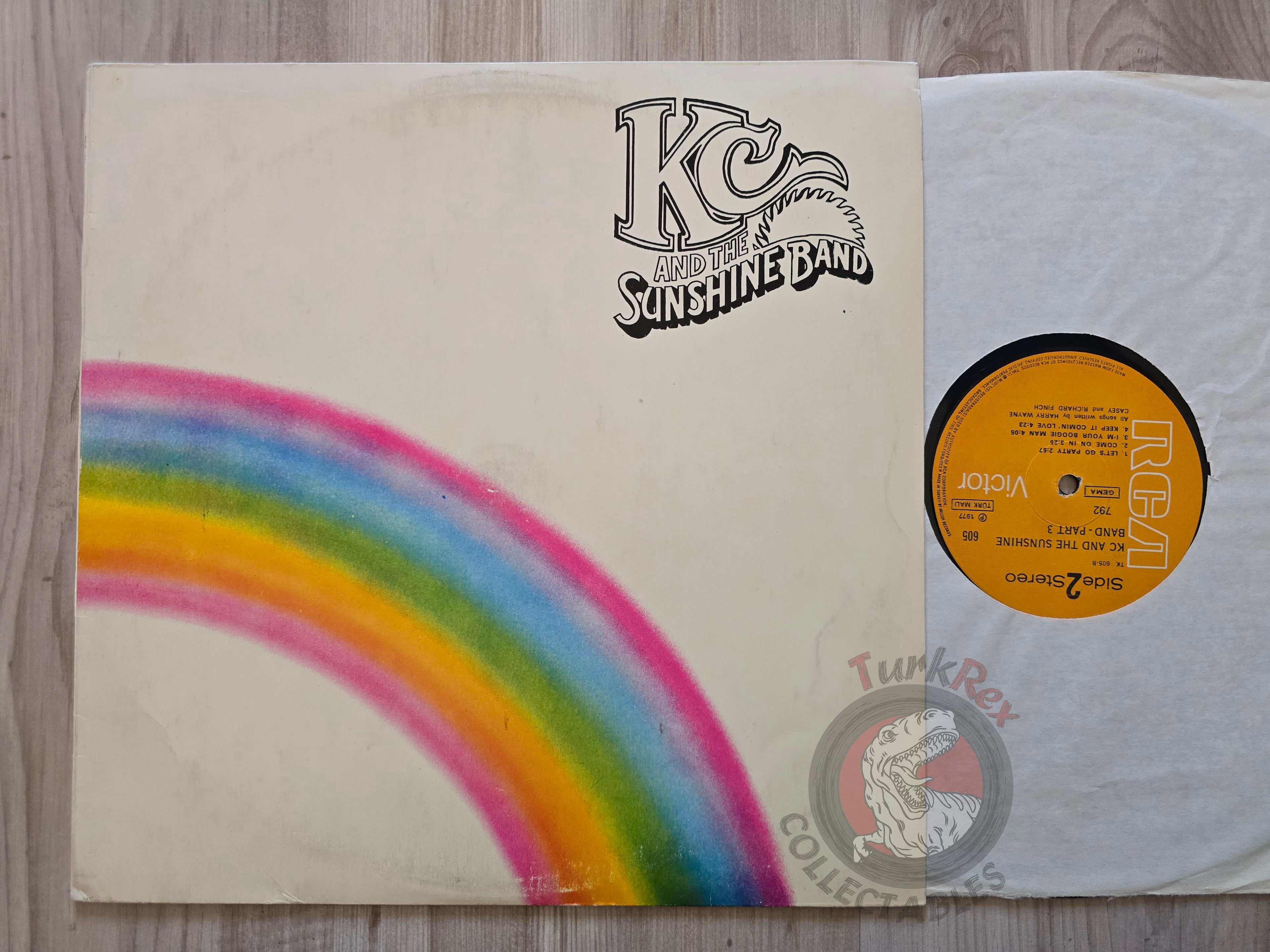 KC & The Sunshine Band – Part 3 Turkish Pressing Vinyl Turkey Edition
