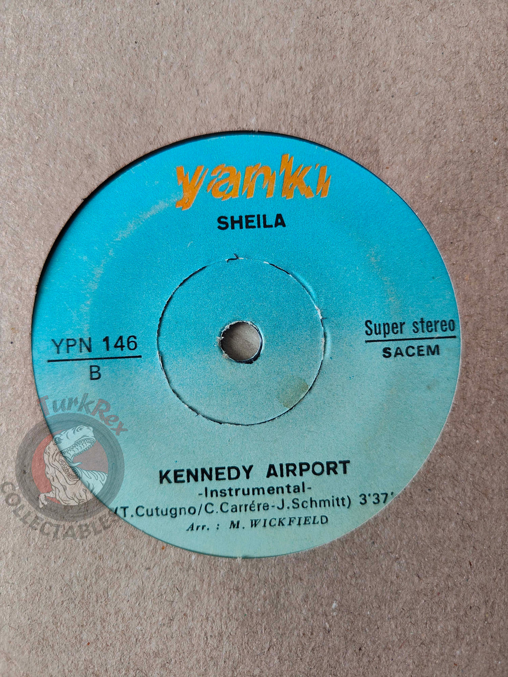 Sheila – Kennedy Airport 7" Turkish Pressing Vinyl Turkey Edition