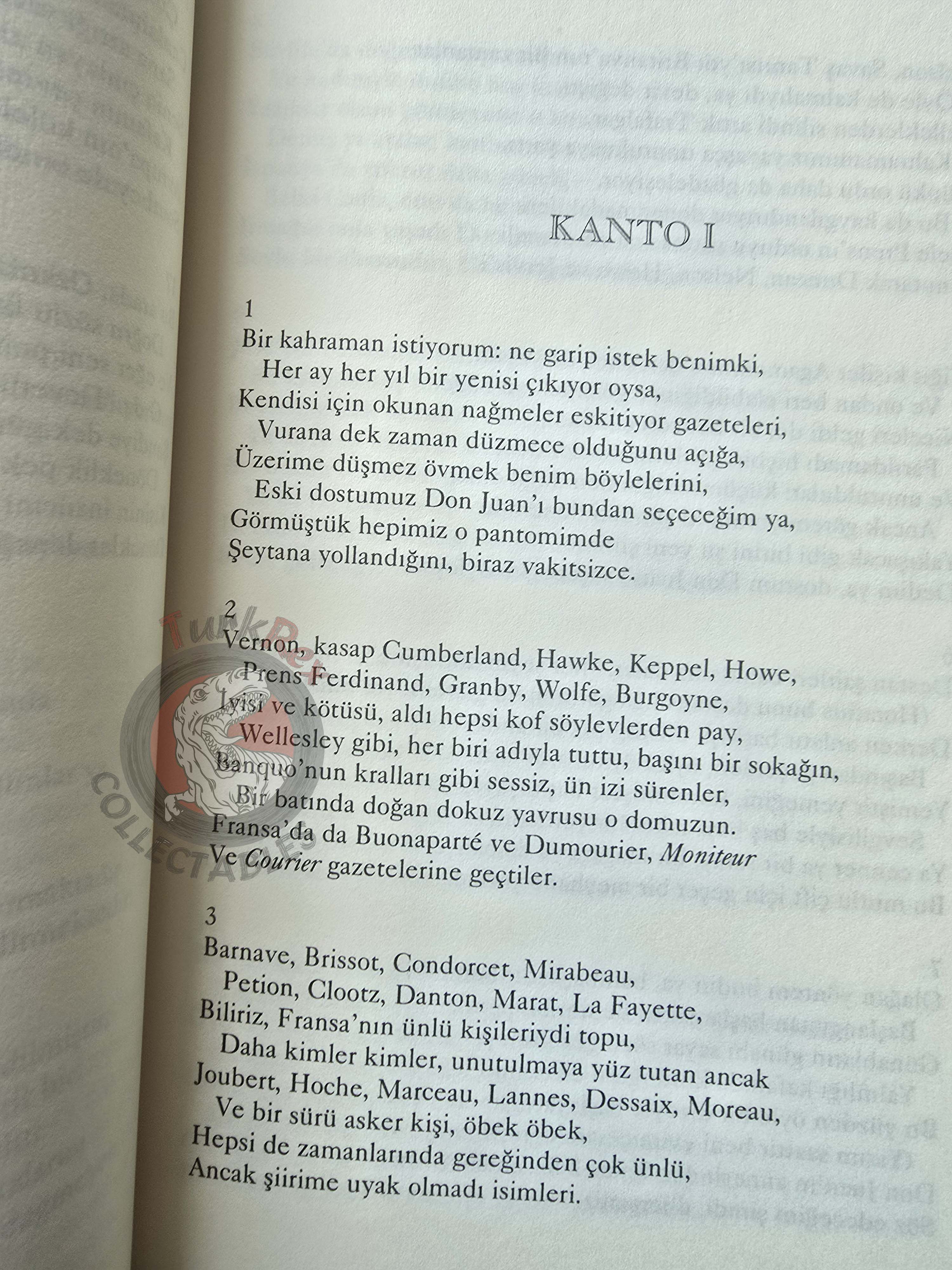 Lord Byron – Don Juan 2006 Turkish Book Turkey