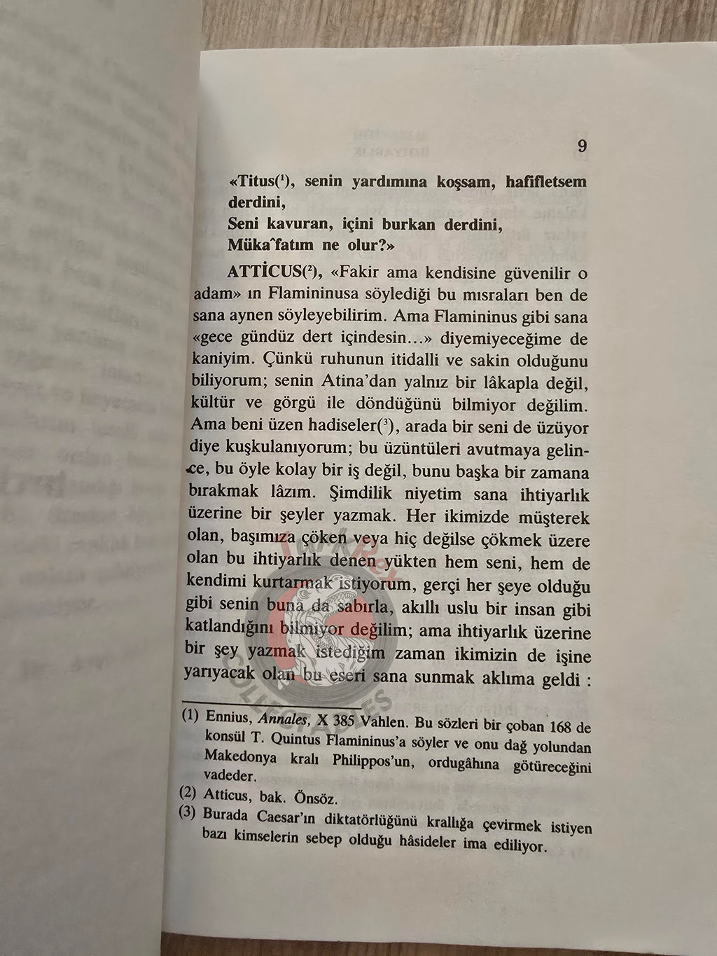 Marcus Tullius Cicero – On Old Age 1992 Turkish Book Turkey
