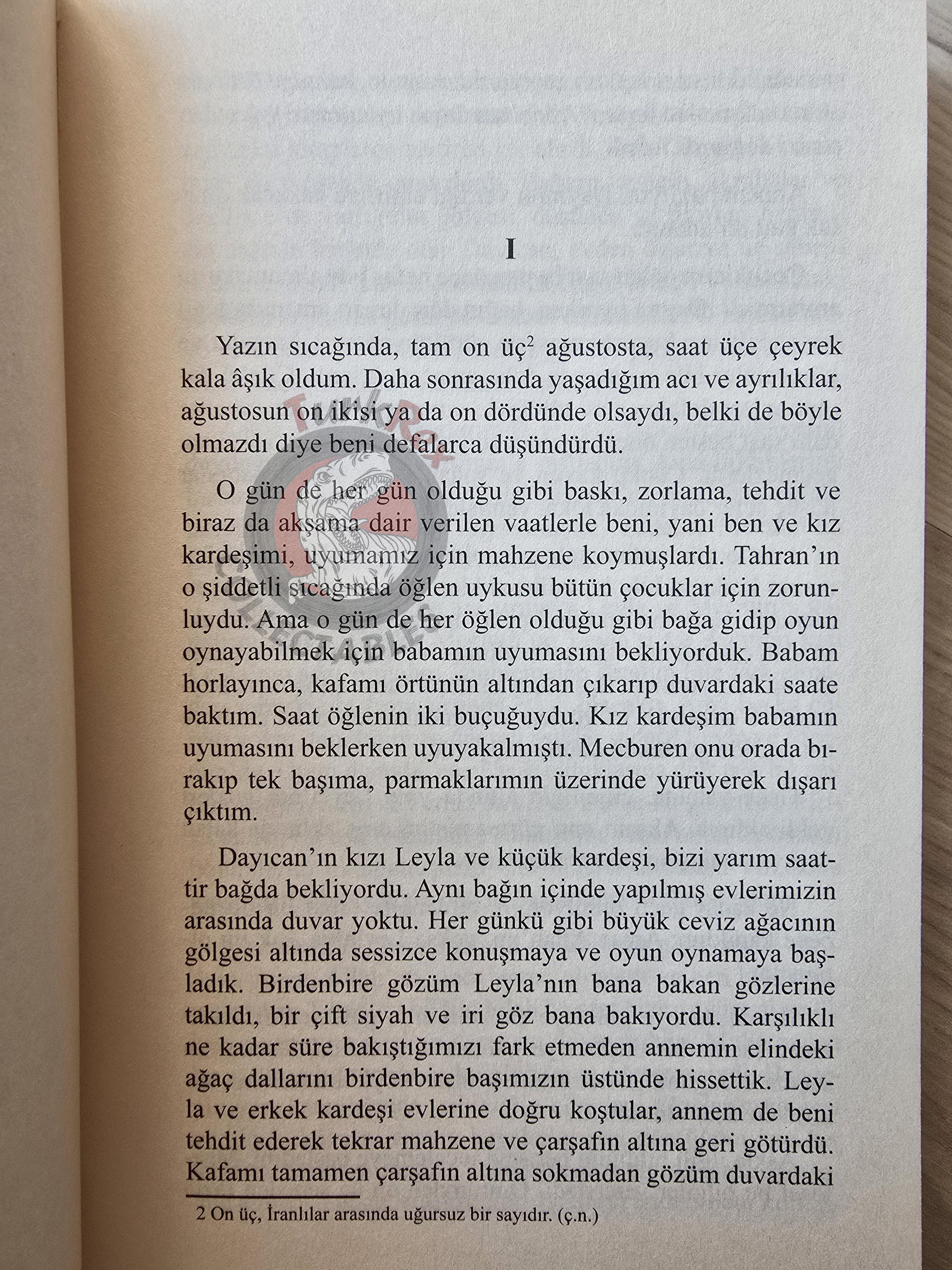 Iraj Pezeshkzad – My Uncle Napoleon 2020 Turkish Book Turkey