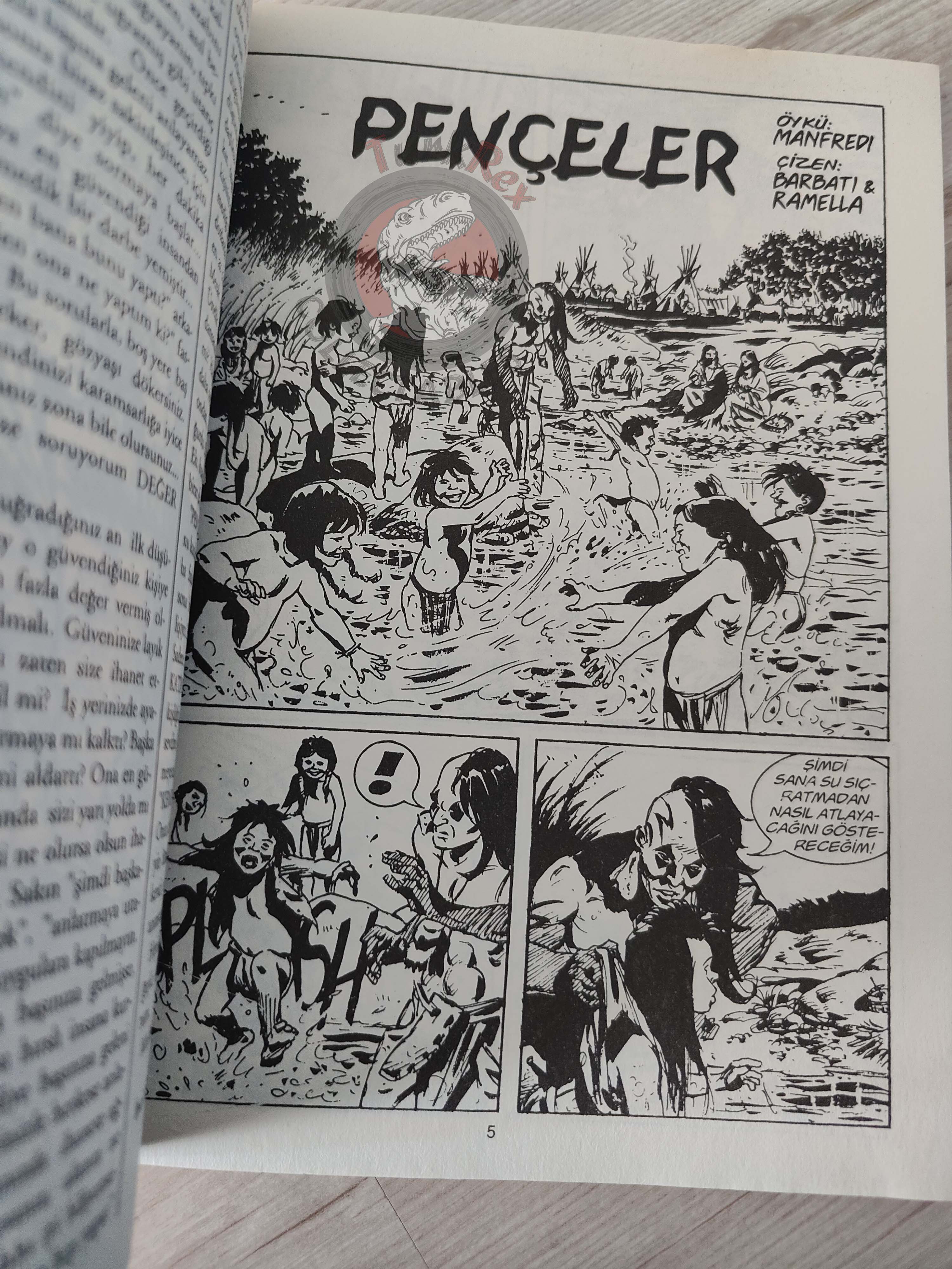 Magico Vento #2 Artigli 2002 Turkish Comic Turkey Bonelli