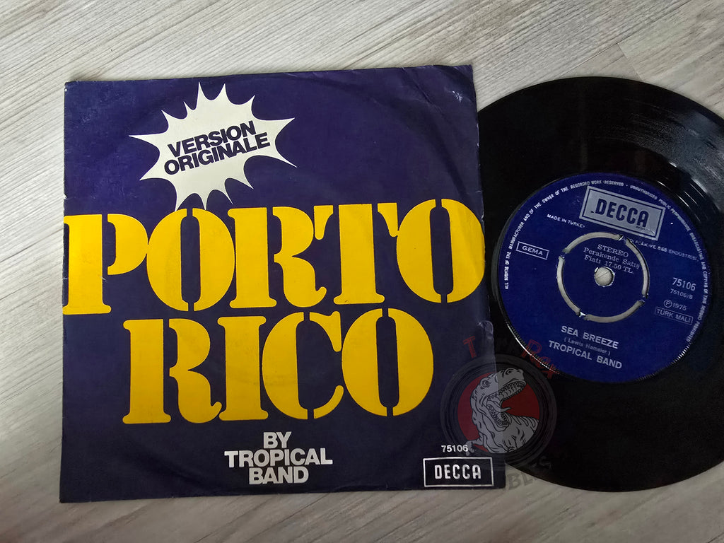 Tropical Band – Porto Rico 7" Turkish Pressing Vinyl Turkey Edition