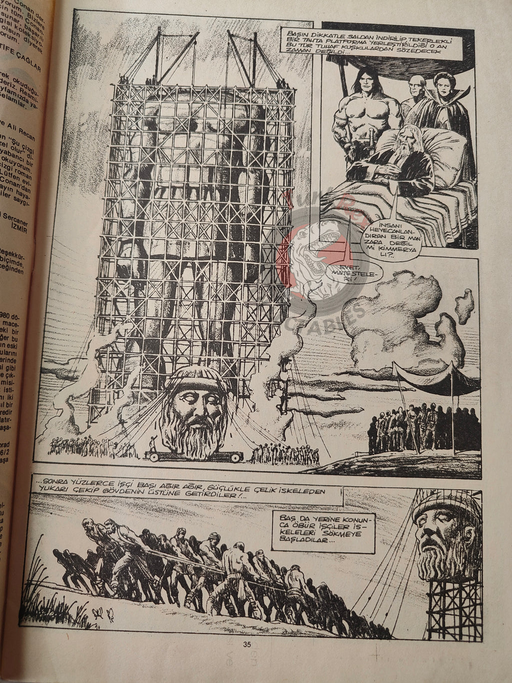 Conan & Superman #57 1983 Turkish Comic Turkey