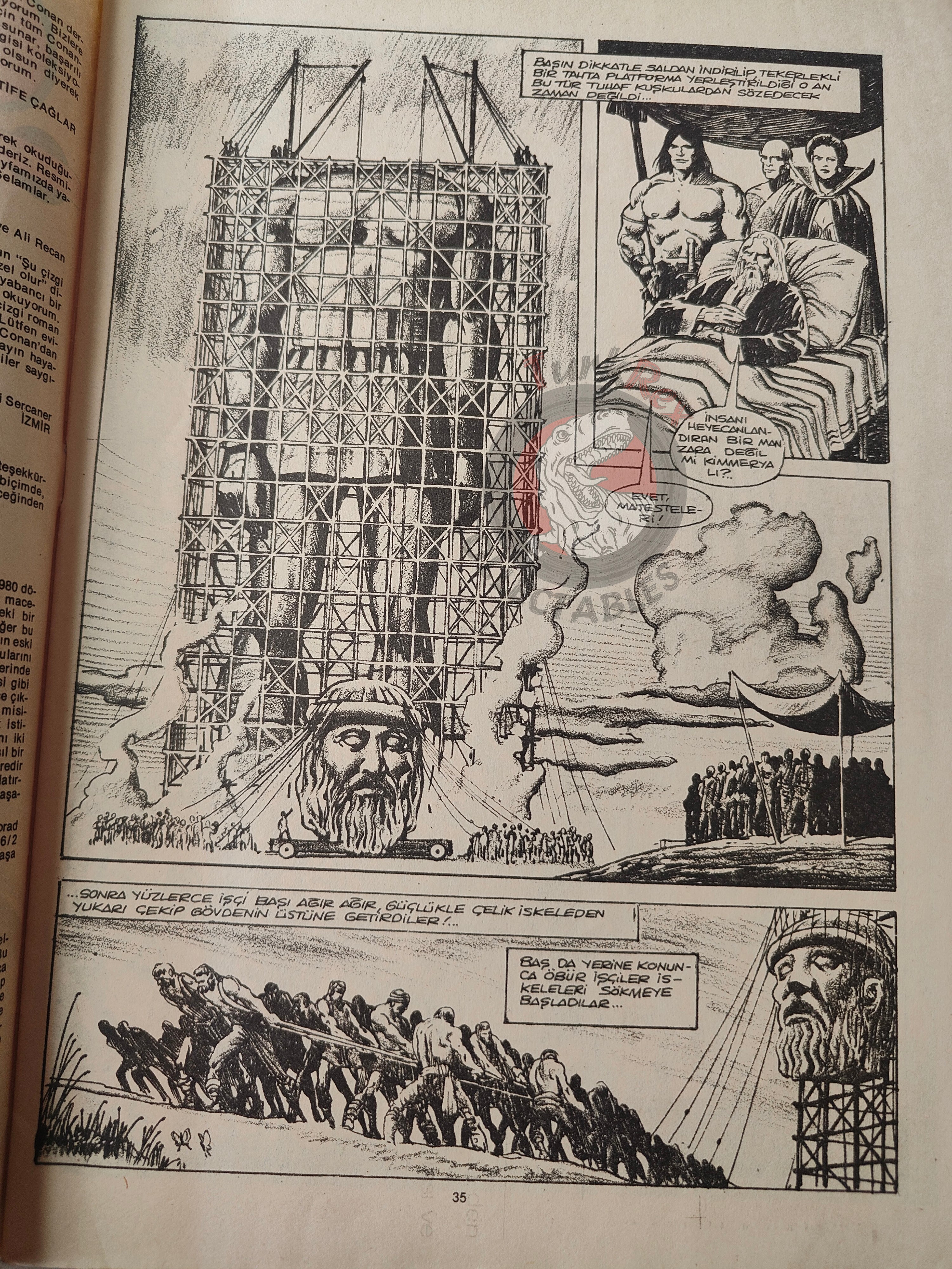 Conan & Superman #57 1983 Turkish Comic Turkey