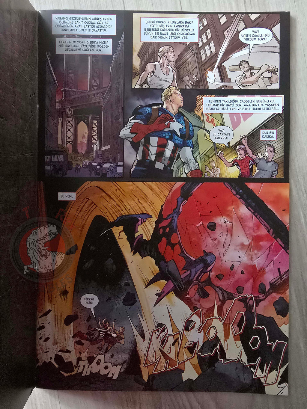 Wolverine + Captain America: Weapon Plus Turkish Comic Turkey X-Men