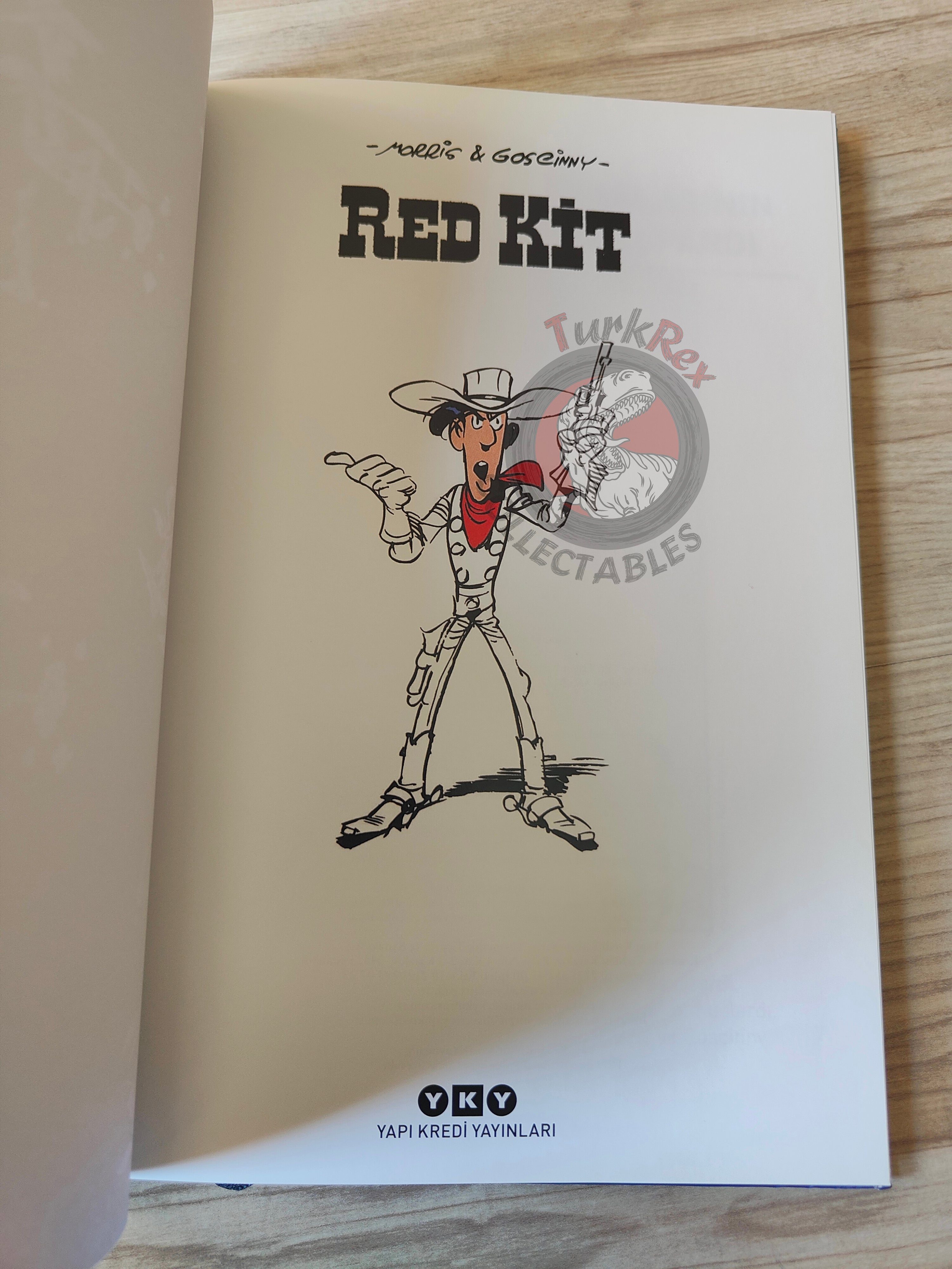 Lucky Luke – L'integrale #14 Turkish Comic Turkey Le Cavalier Blanc