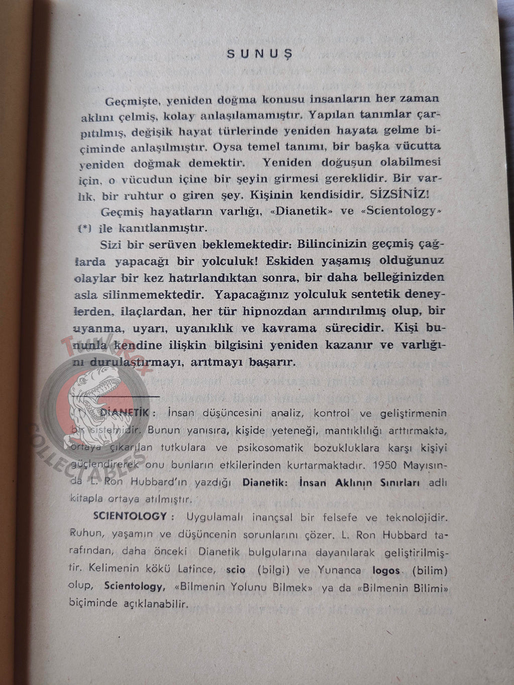 L. Ron Hubbard –  Have You Lived Before This Life? 1989 Turkish Book Turkey
