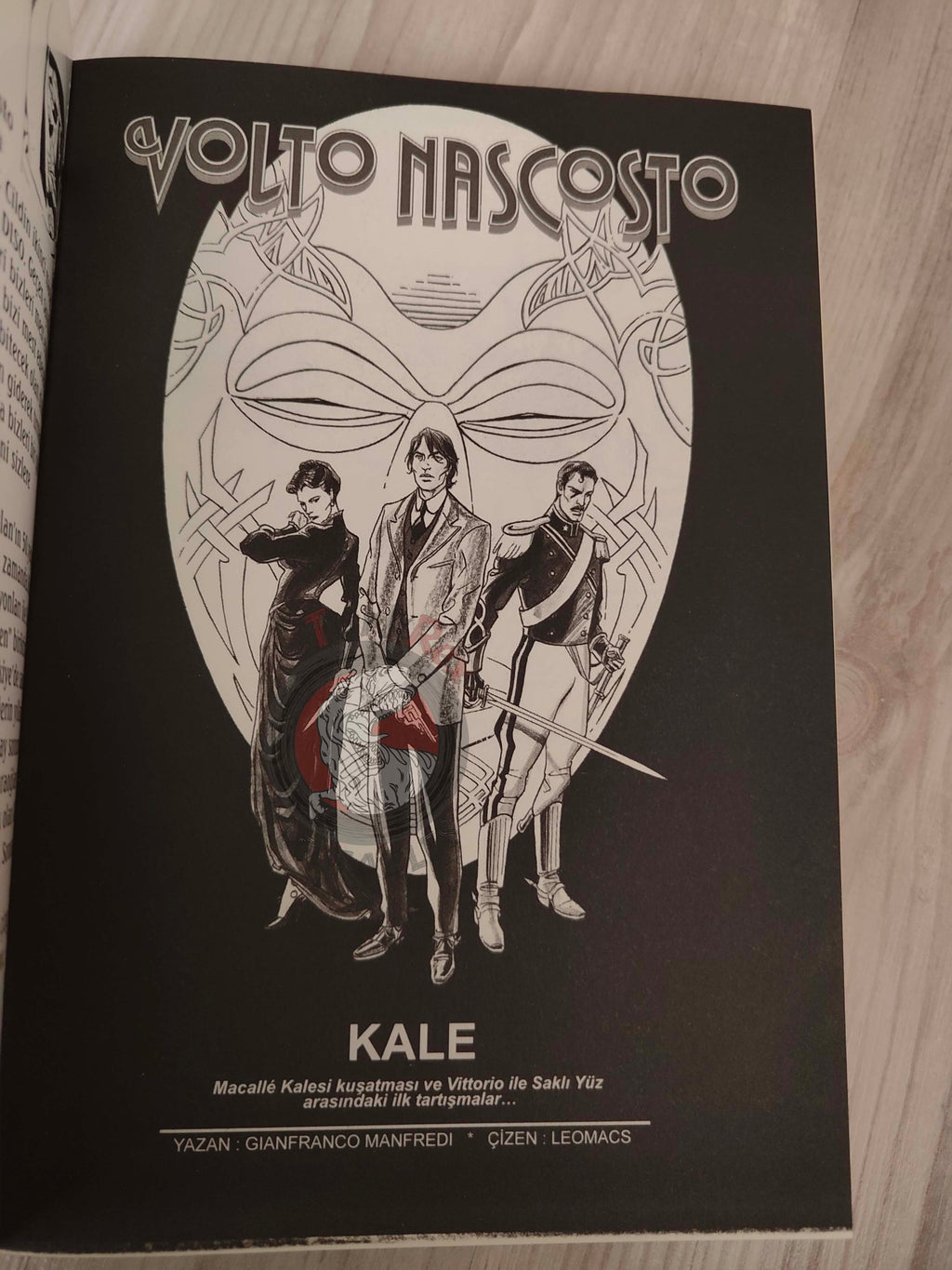 Volto Nascosto Vol #3 La fortezza Turkish Comic Turkey Bonelli #5 #6