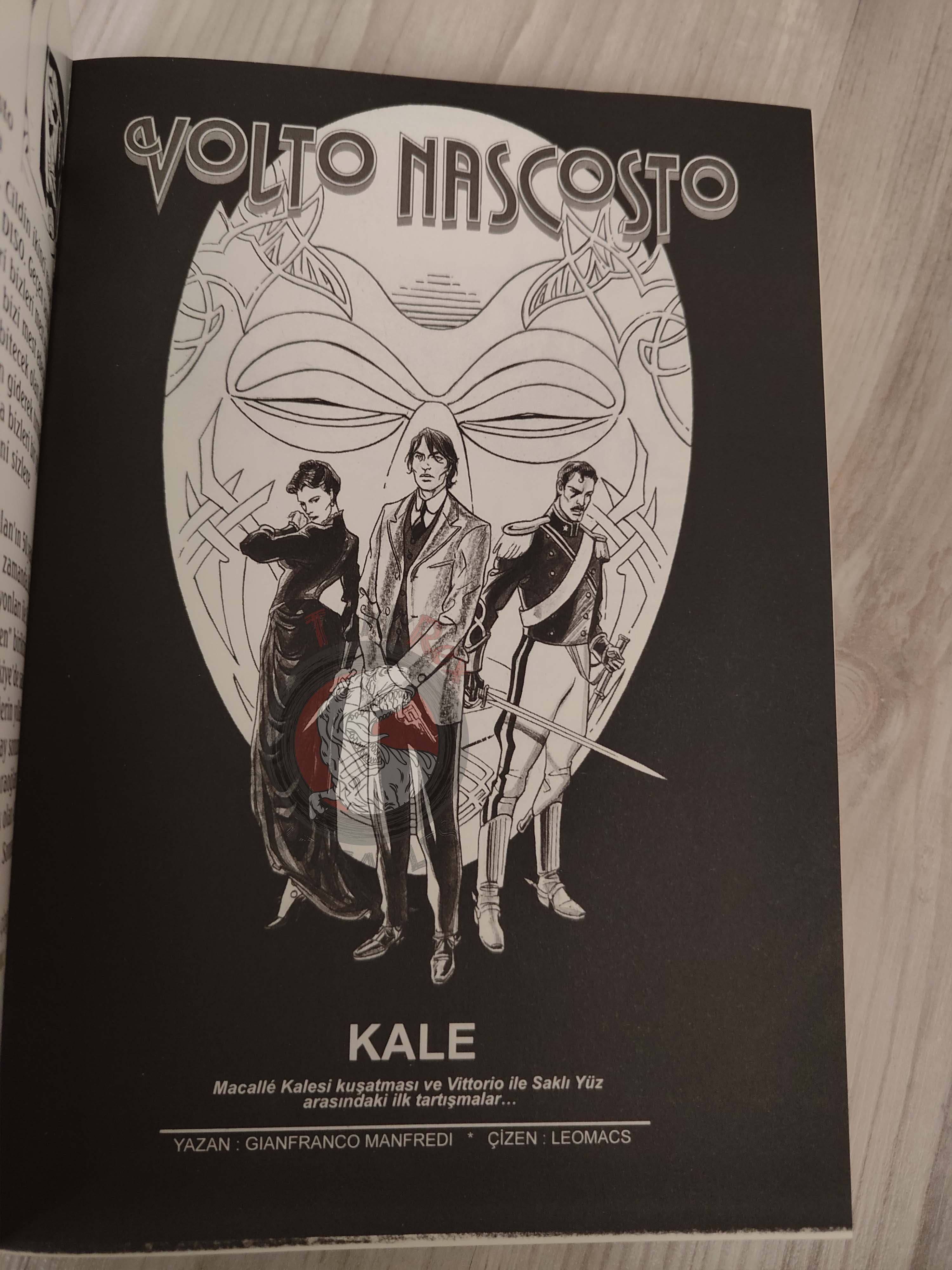 Volto Nascosto Vol #3 La fortezza Turkish Comic Turkey Bonelli #5 #6