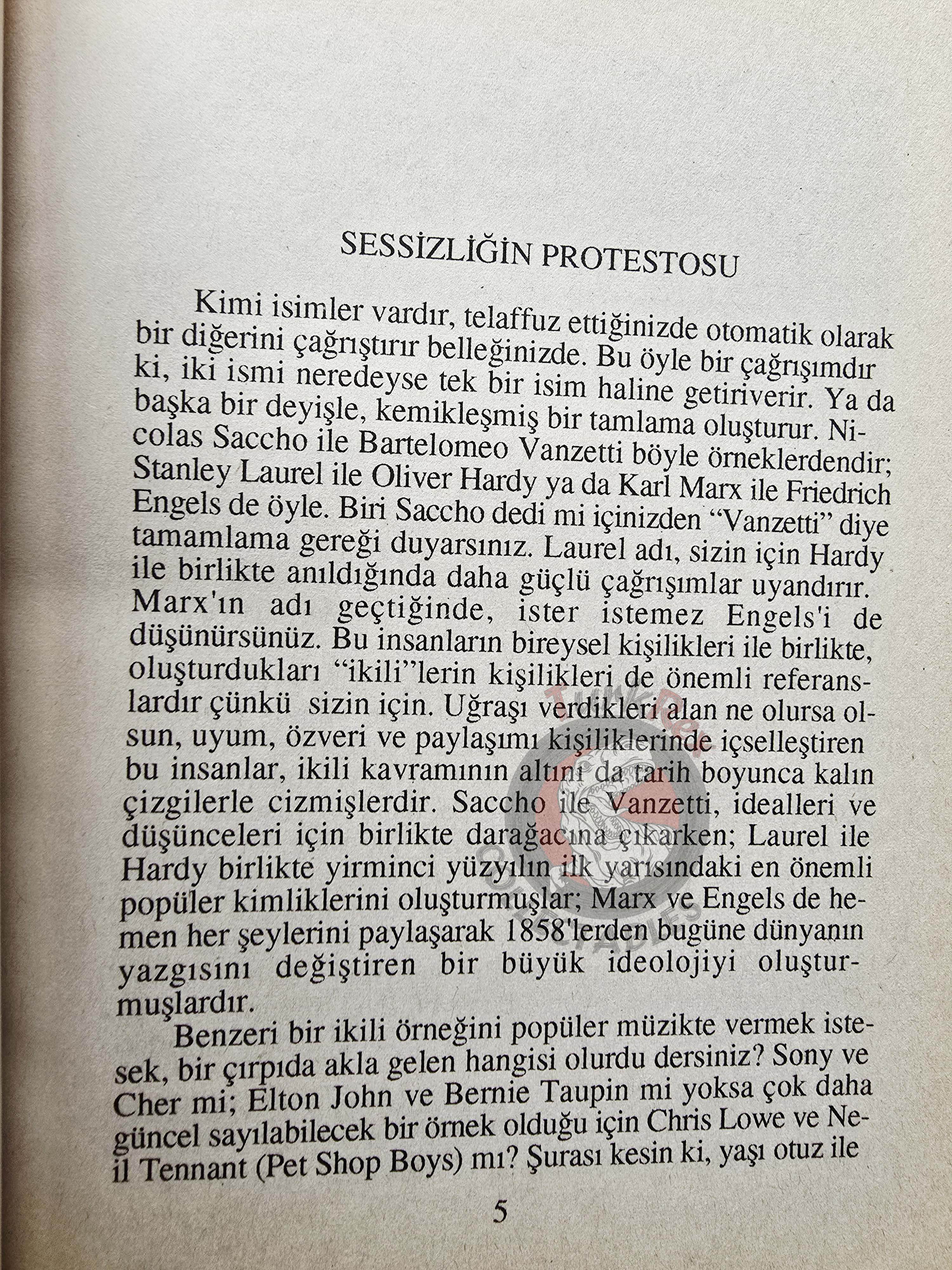 Simon and Garfunkel Biography Book 1994 1st by Turkish Writer Book Turkey