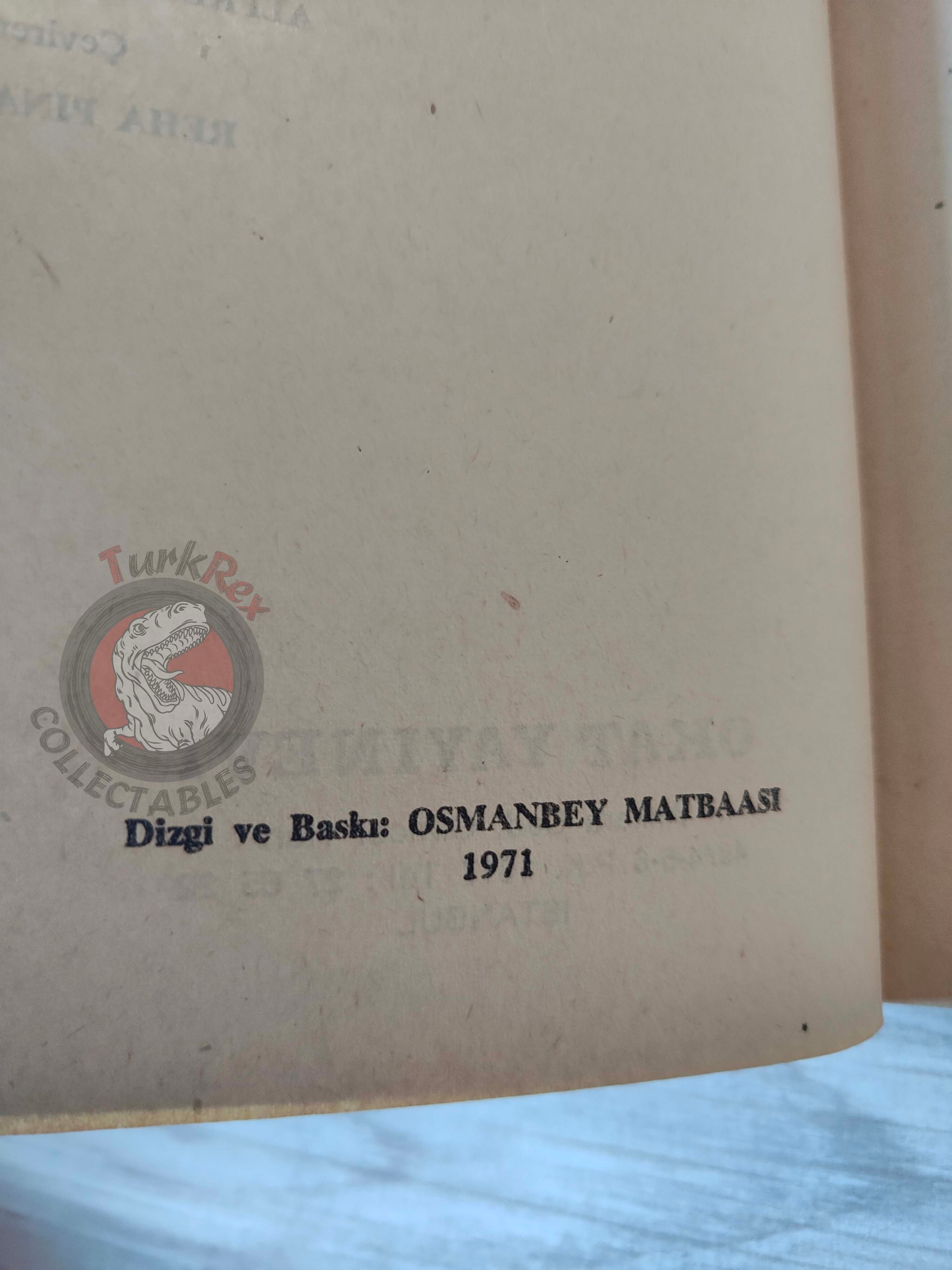 Alfred Bester – The Demolished Man 1971 1st Turkish Book Turkey