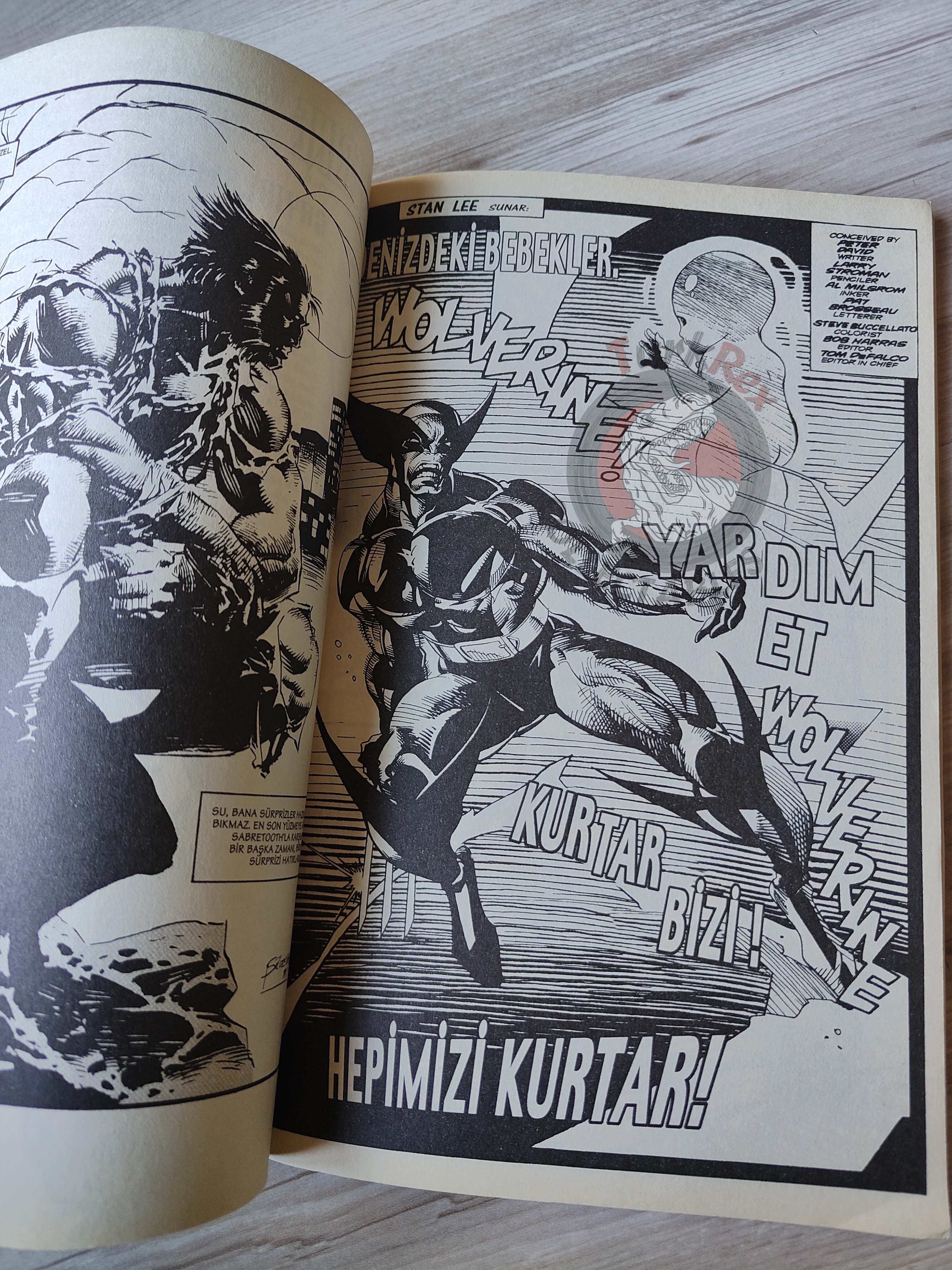Wolverine #6 2003 Turkish Comic Turkey #44 #45 #46 #47 X-Men