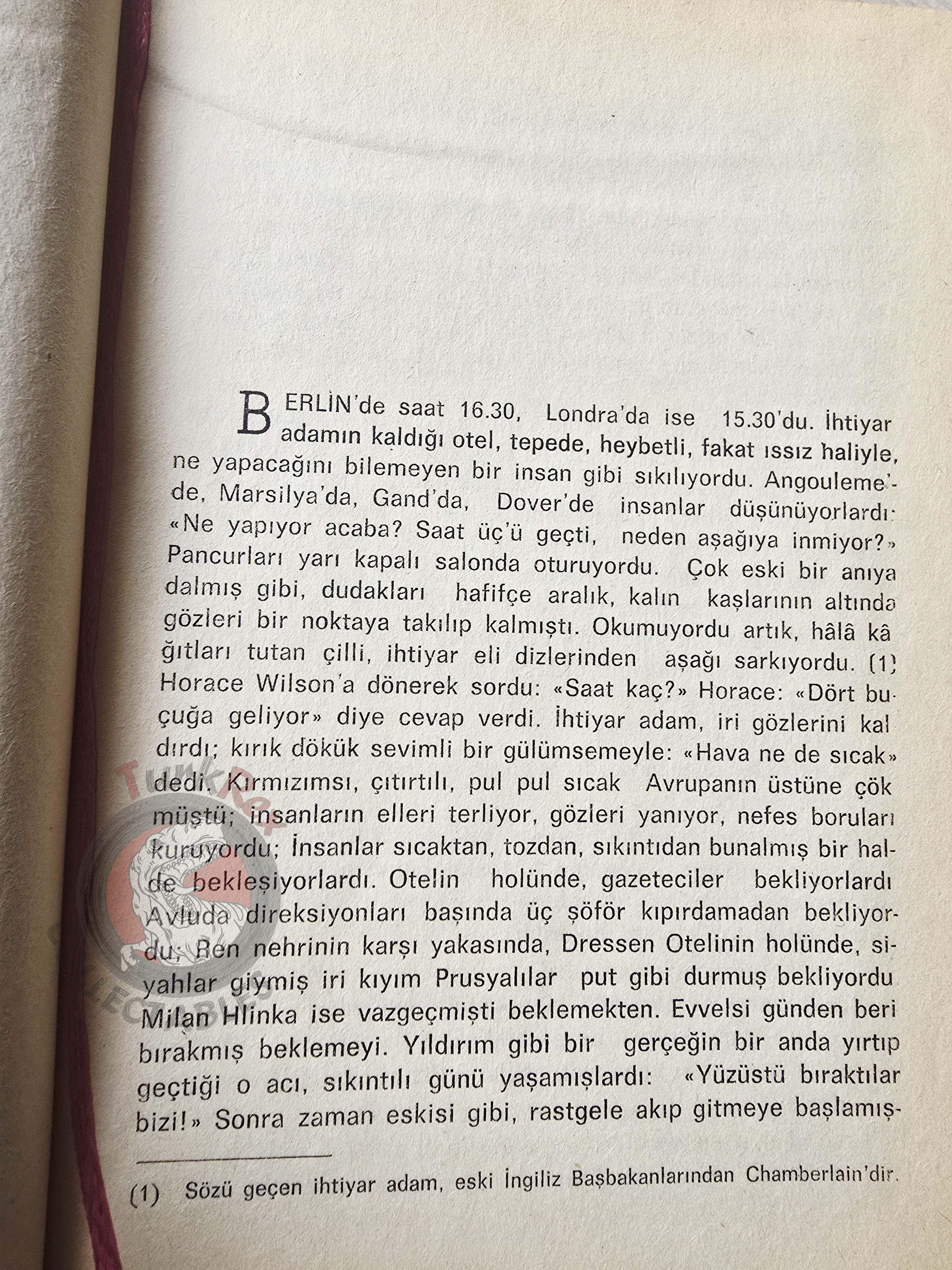 Jean-Paul Sartre – The Reprieve 1965 1st Turkish Book Turkey