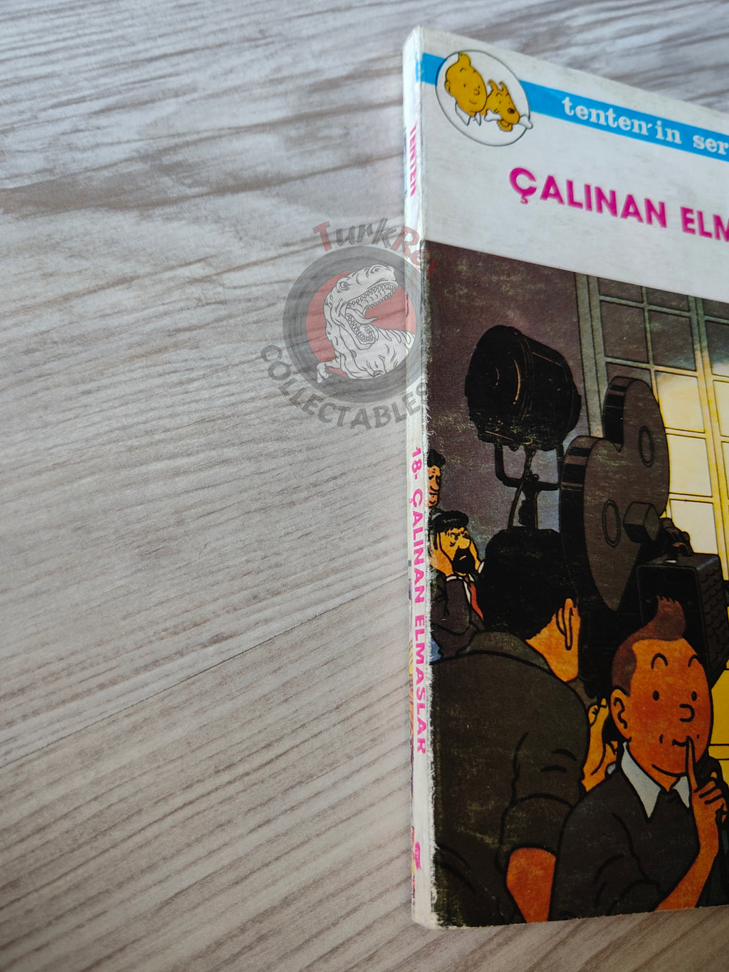 Tintin – The Castafiore Emerald  mid 1980s Turkish Edition Comic Turkey 2