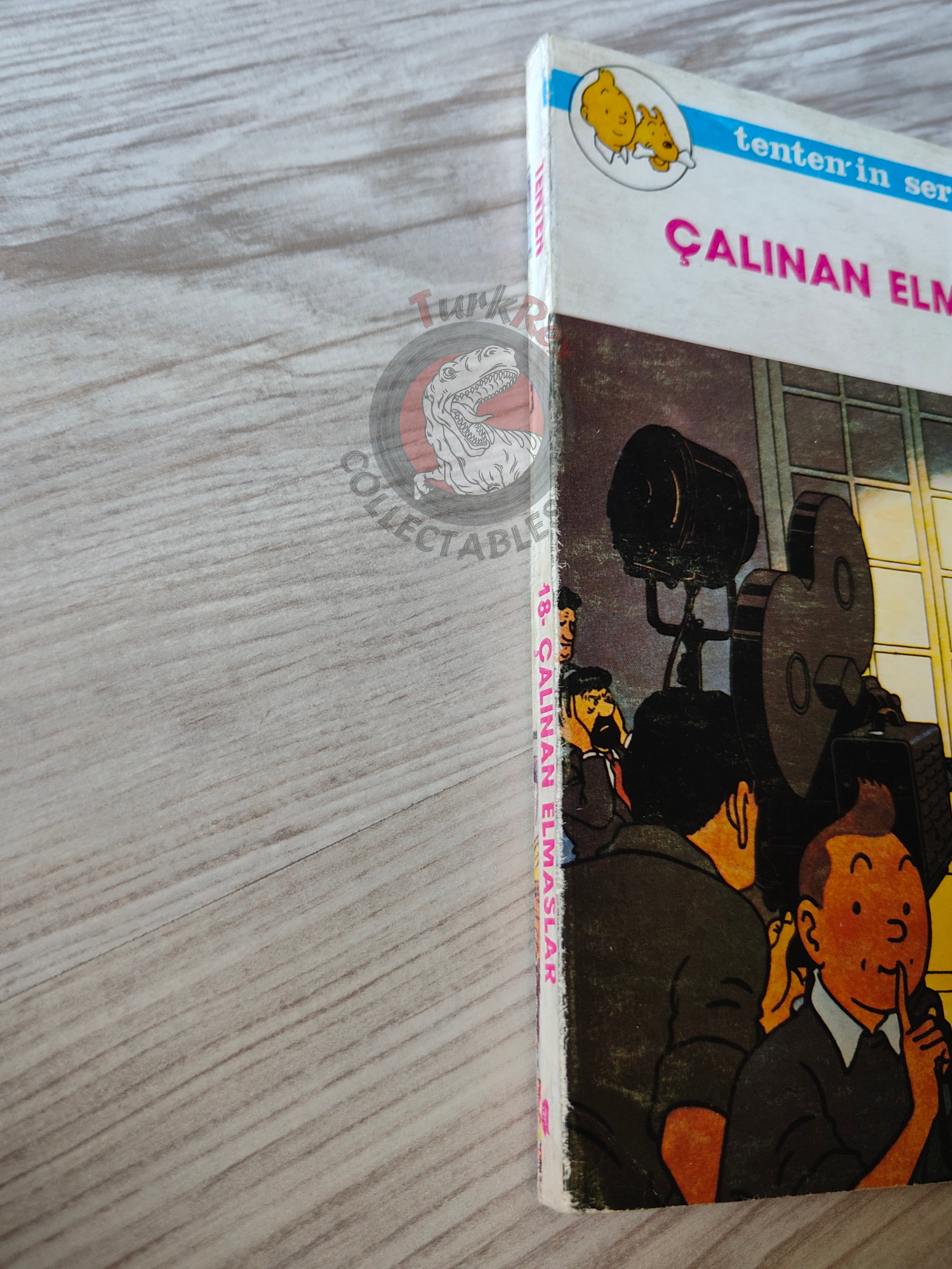 Tintin – The Castafiore Emerald  mid 1980s Turkish Edition Comic Turkey 2