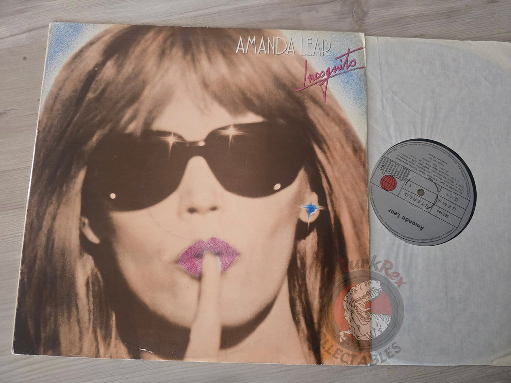 Amanda Lear – Incognito Turkish Pressing Vinyl Turkey Edition