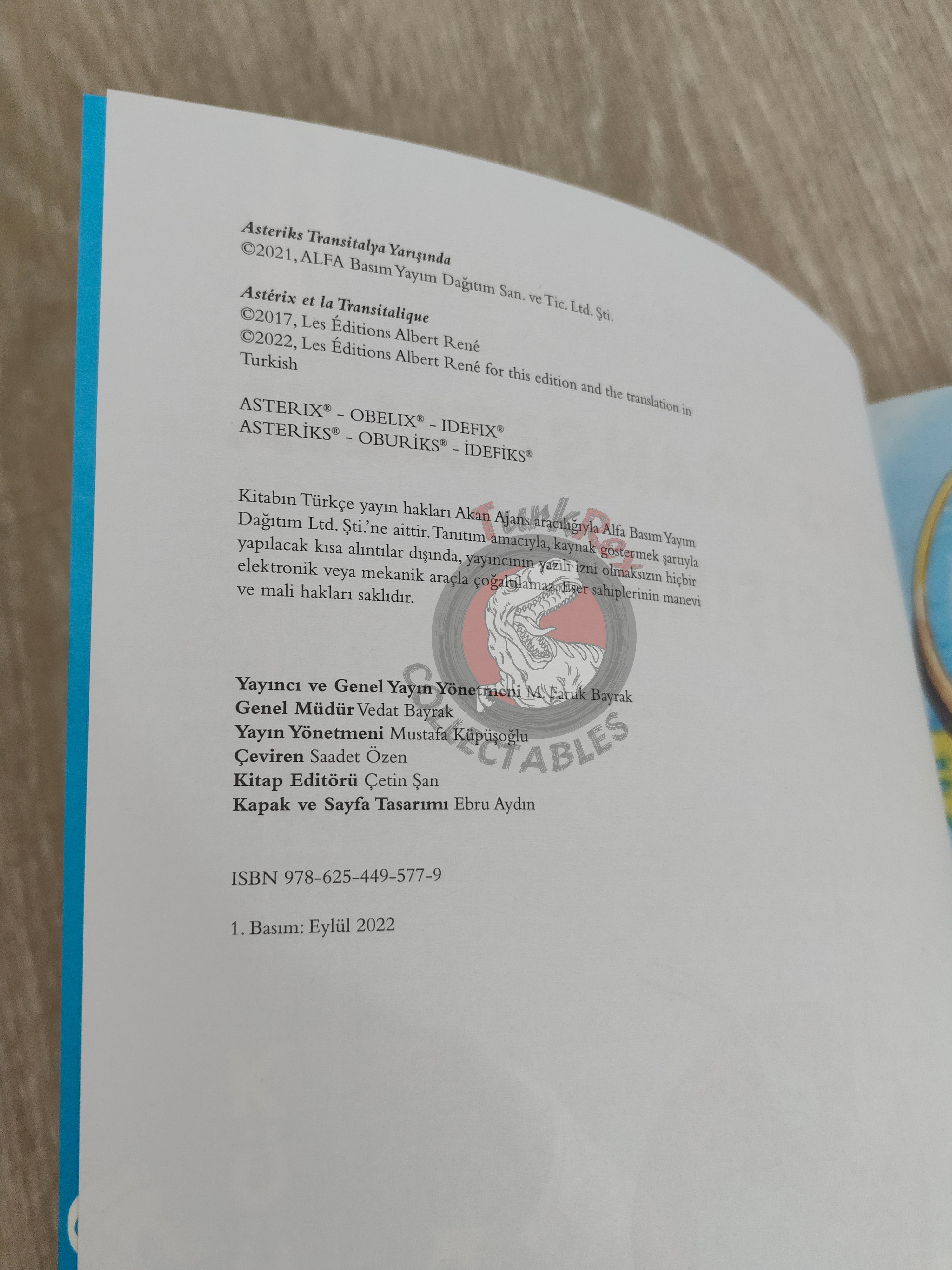 Asterix – Asterix and the Chariot Race 2022 Turkish Edition Comic Turkey