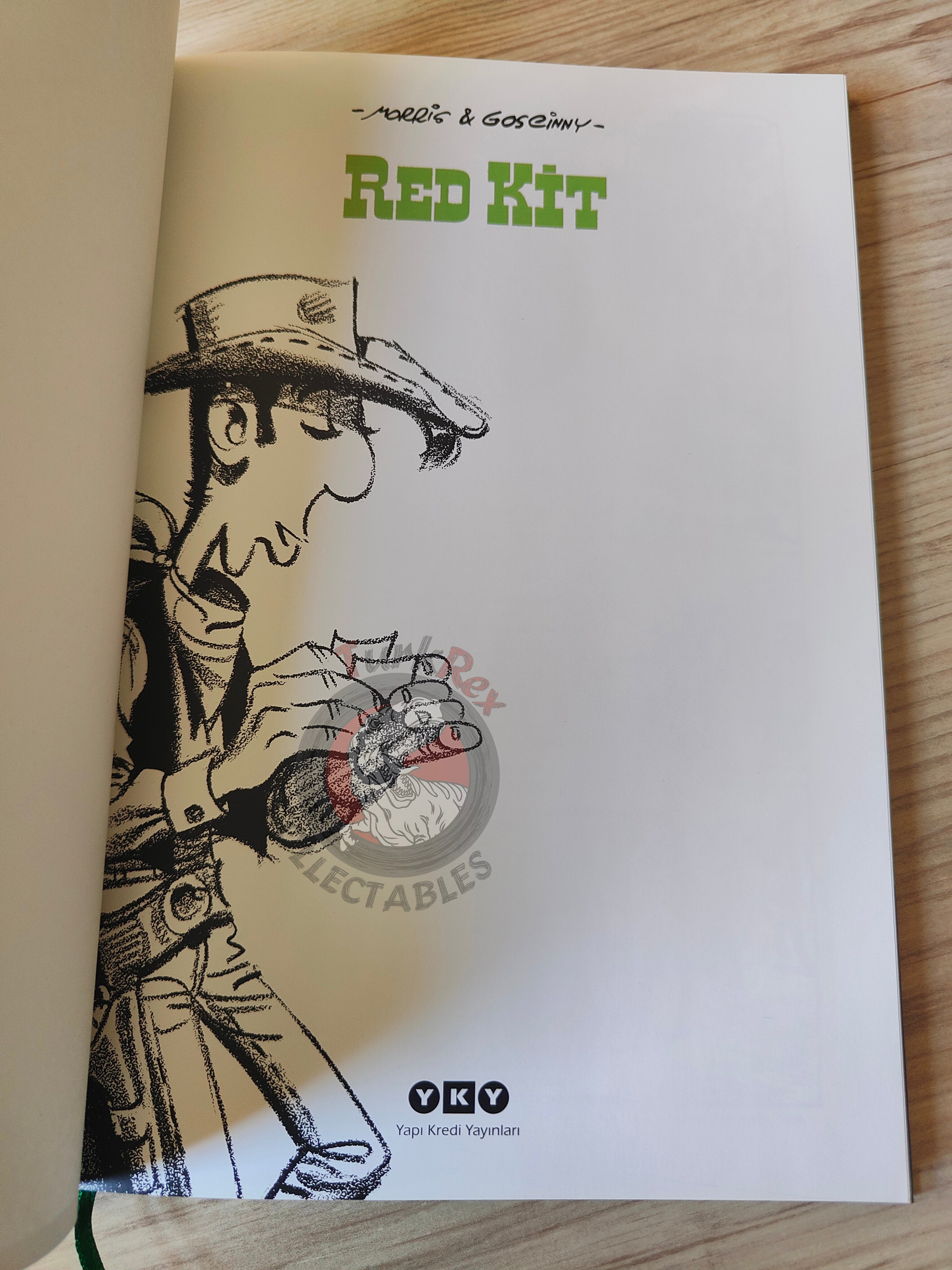 Lucky Luke – L'integrale #9 Turkish Comic Turkey La Ville Fantôme